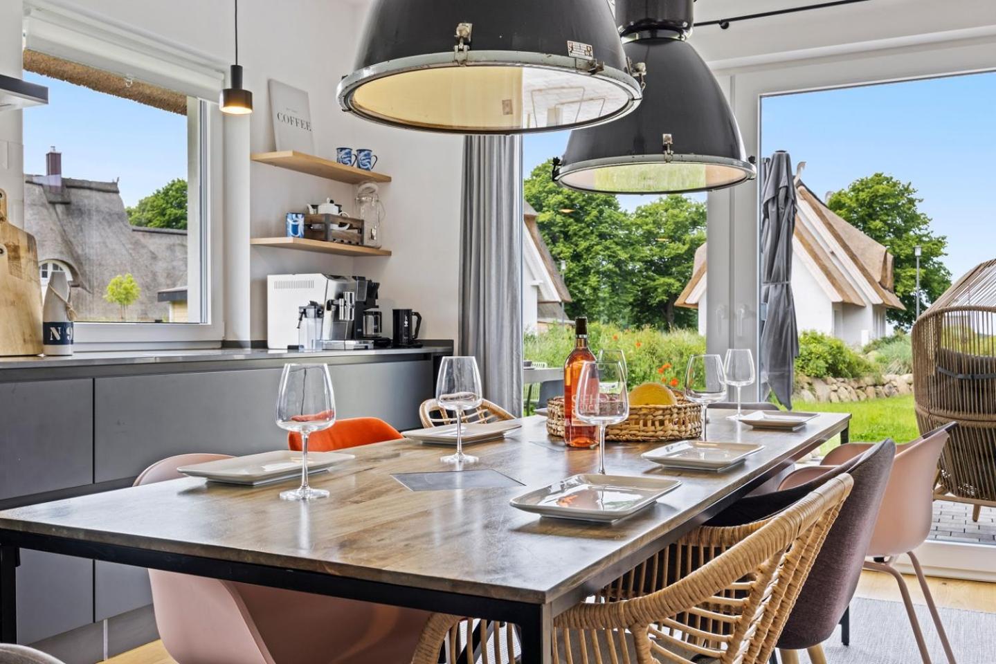 Wanderfalke - Ferienhaus mit Kamin und Sauna für 8 Personen