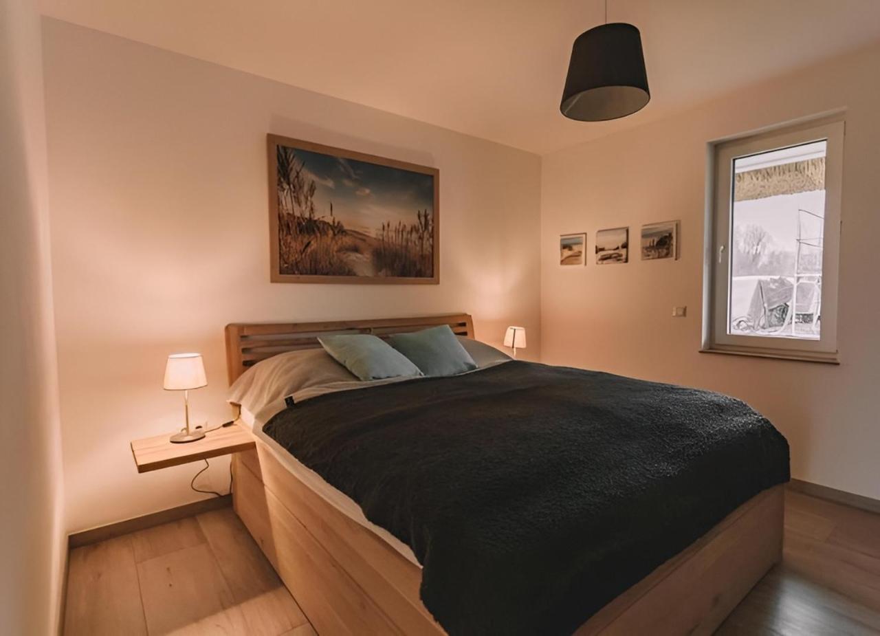 Wiesenpieper - Ferienhaus mit Kamin, Sauna und Meerblick