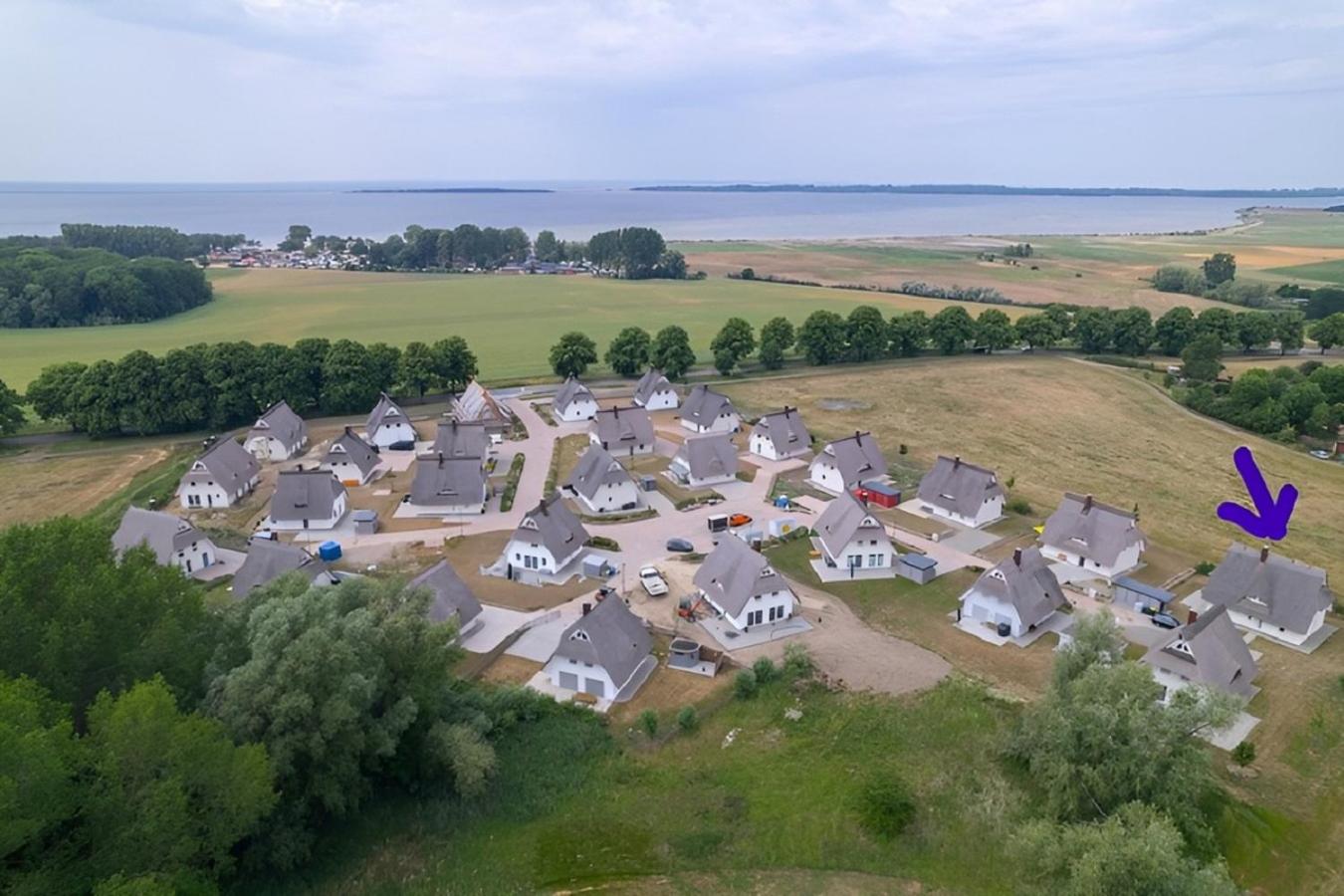 Wiesenpieper - Ferienhaus mit Kamin, Sauna und Meerblick