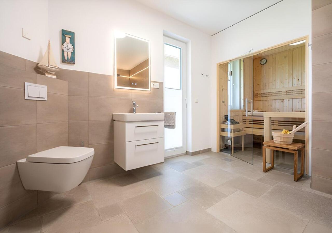 Seegras - Ferienhaus mit Kamin, Sauna und Meerblick