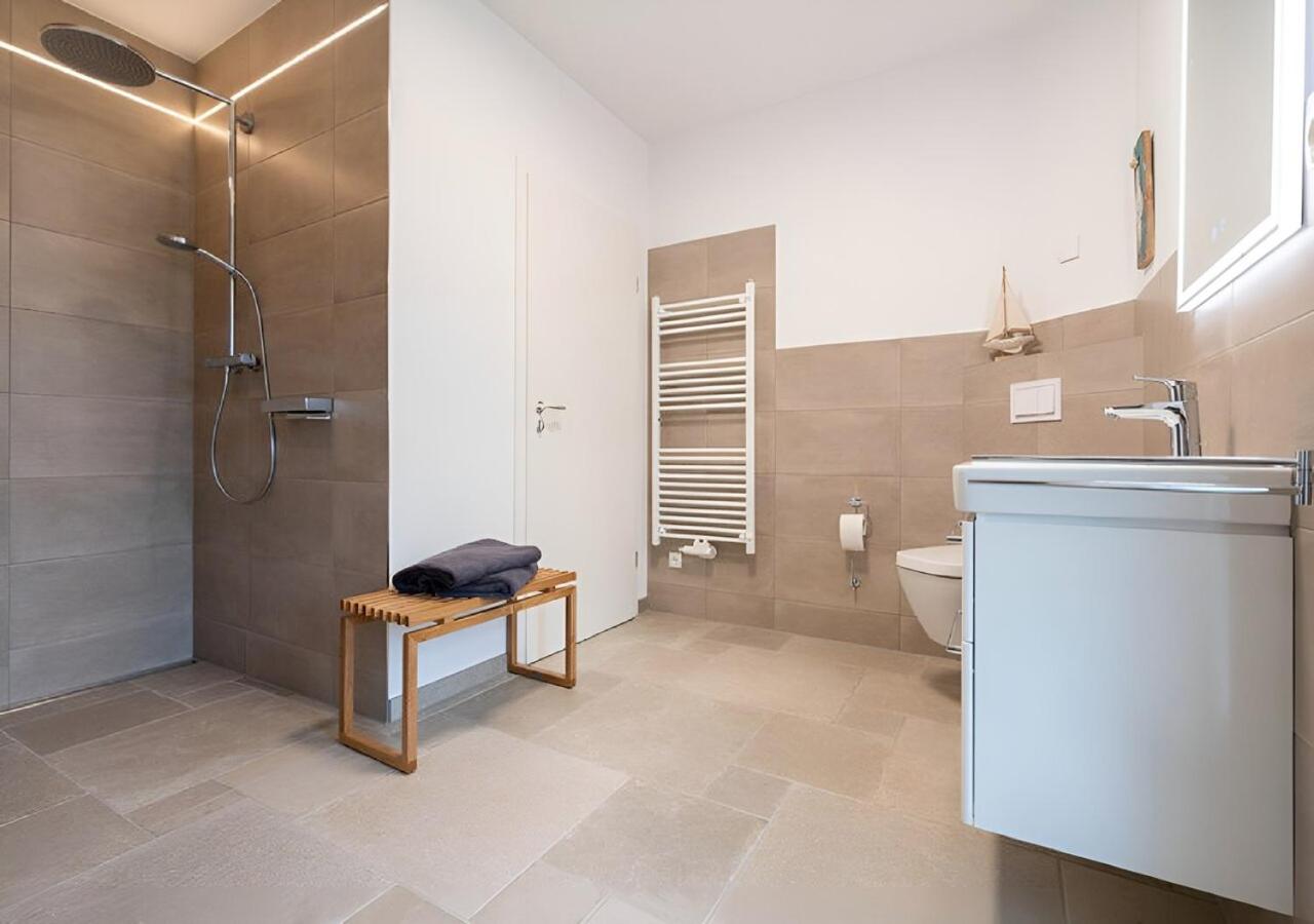 Seegras - Ferienhaus mit Kamin, Sauna und Meerblick