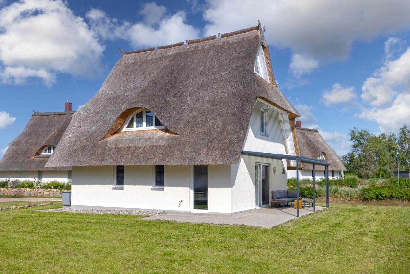 Haffbrise - Ferienhaus mit Kamin und Sauna für 6 Personen