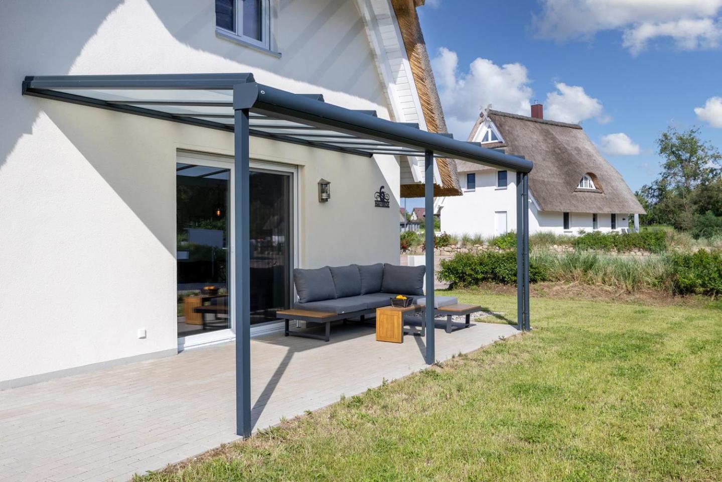 Haffbrise - Ferienhaus mit Kamin und Sauna für 6 Personen