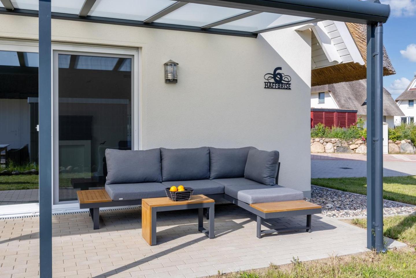 Haffbrise - Ferienhaus mit Kamin und Sauna für 6 Personen