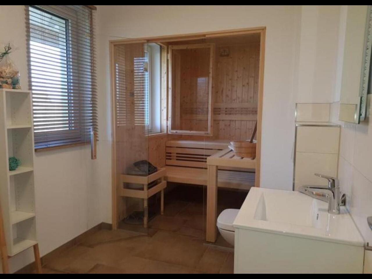 Wippezogel - Ferienhaus mit Sauna, Kamin und Meerblick