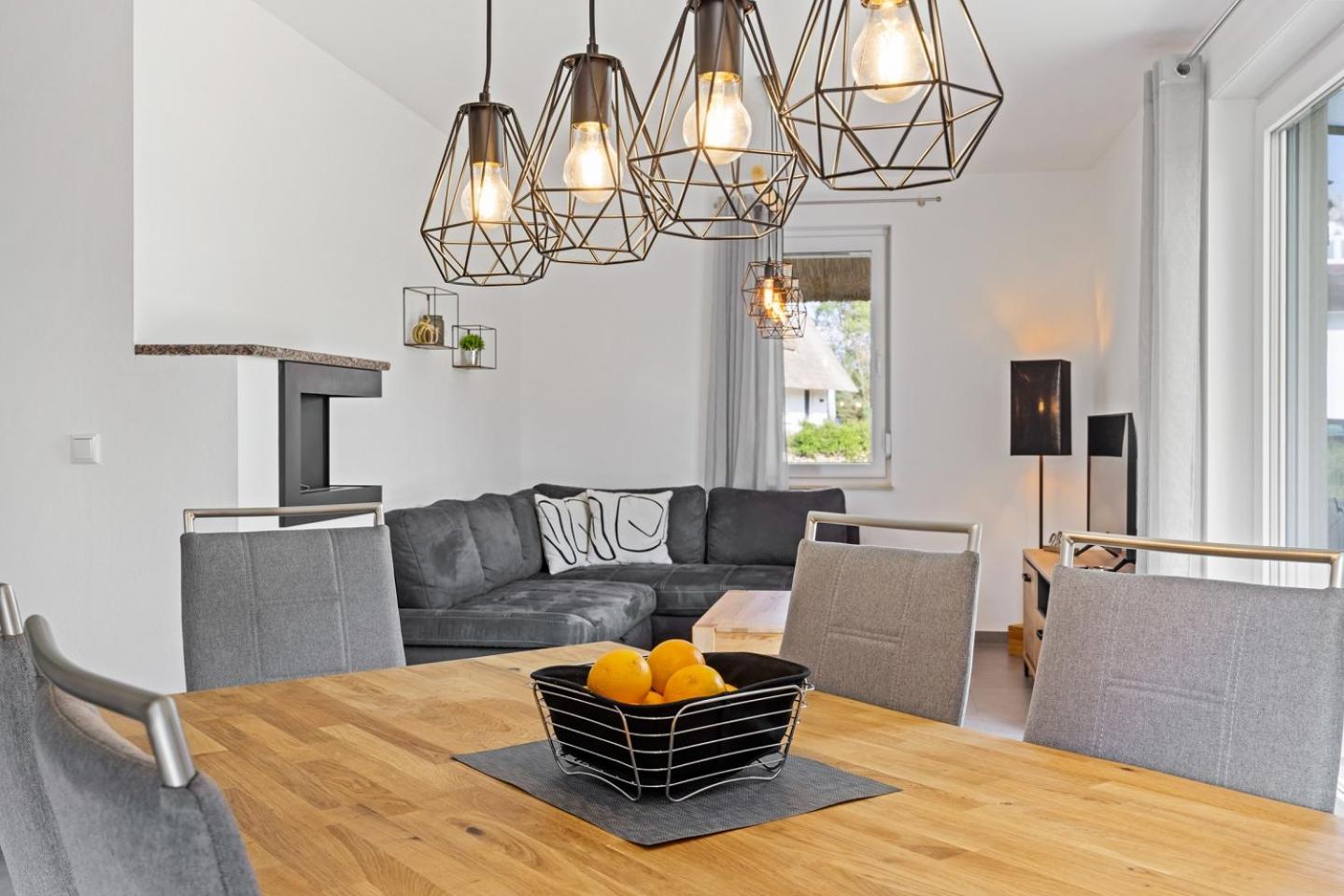 Haffbrise - Ferienhaus mit Kamin und Sauna für 6 Personen