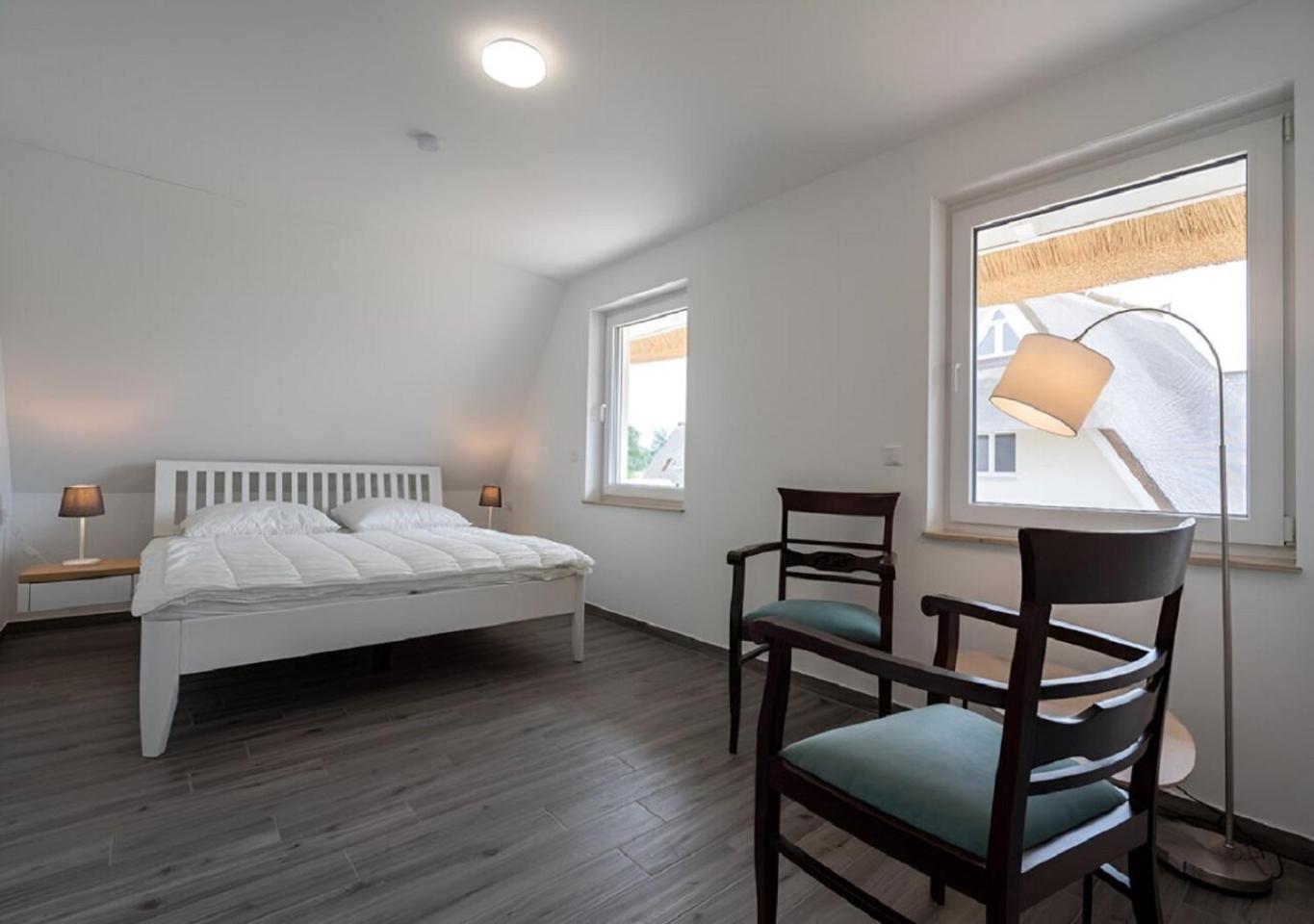 Villa Haffblick - Ferienhaus mit Kamin, Sauna und Meerblick