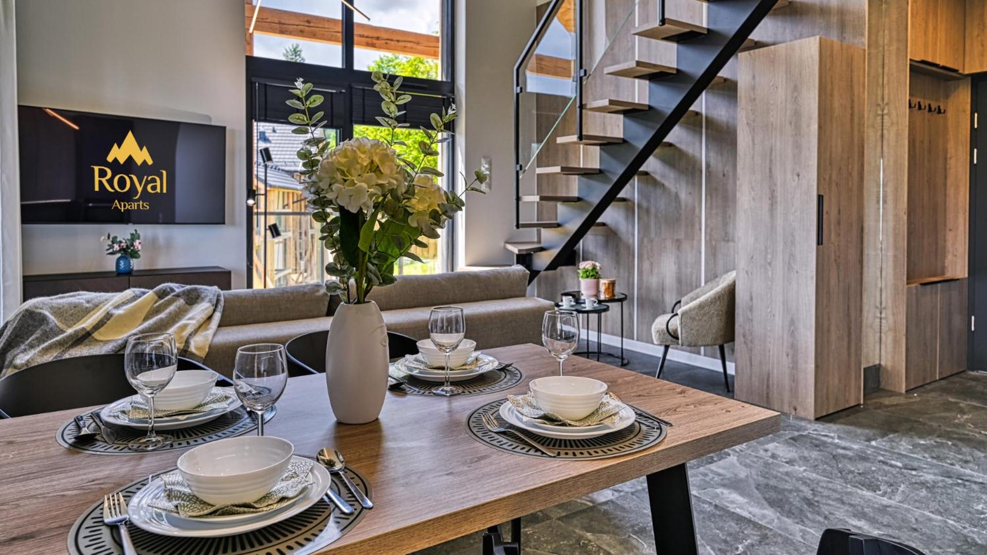 Orlik VIP Residence - Apartament dwupoziomowy Śnieżka Skyline z prywatną sauną