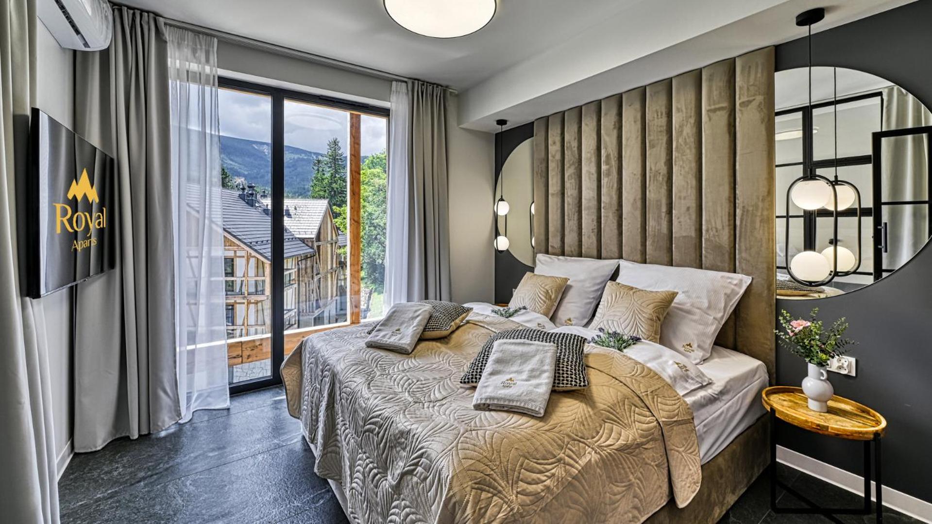 Orlik VIP Residence - Apartament dwupoziomowy Śnieżka Skyline z prywatną sauną