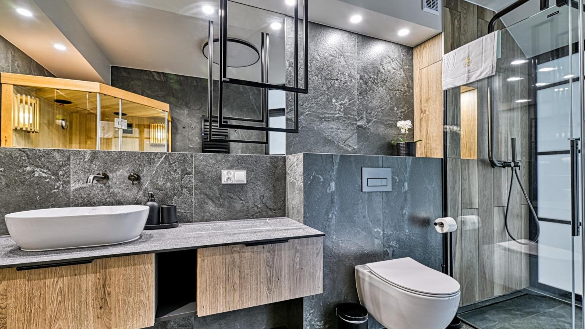 Orlik VIP Residence - Apartament dwupoziomowy Śnieżka Skyline z prywatną sauną