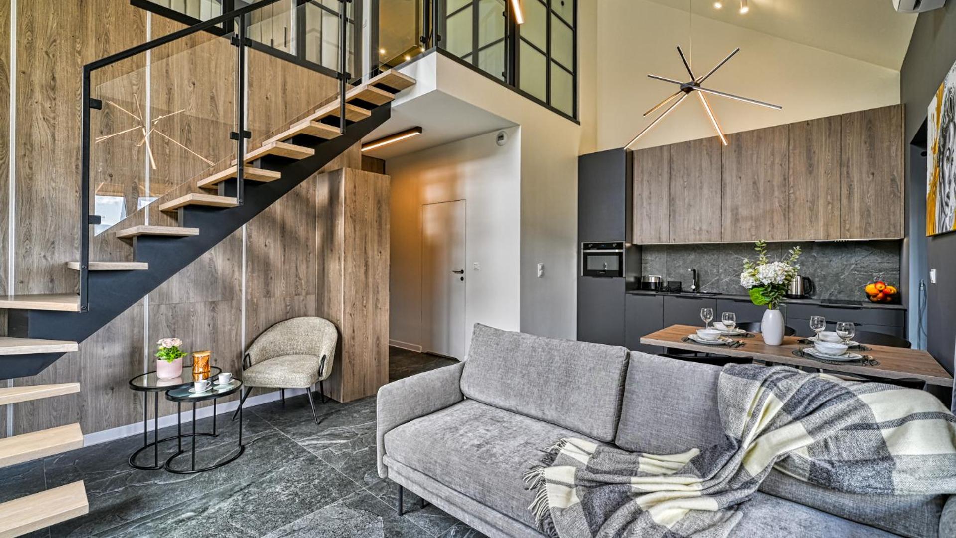 Orlik VIP Residence - Apartament dwupoziomowy Śnieżka Skyline z prywatną sauną
