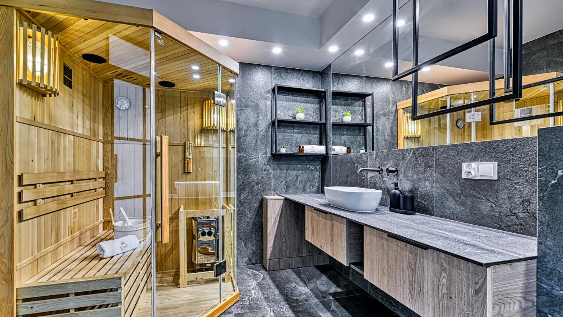 Orlik VIP Residence - Apartament dwupoziomowy Śnieżka Skyline z prywatną sauną