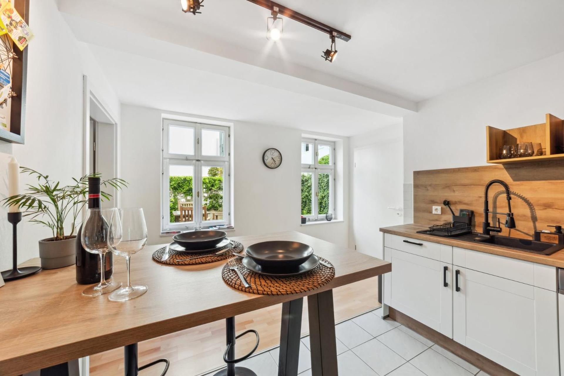 Apartment am Albertsplatz im Zentrum