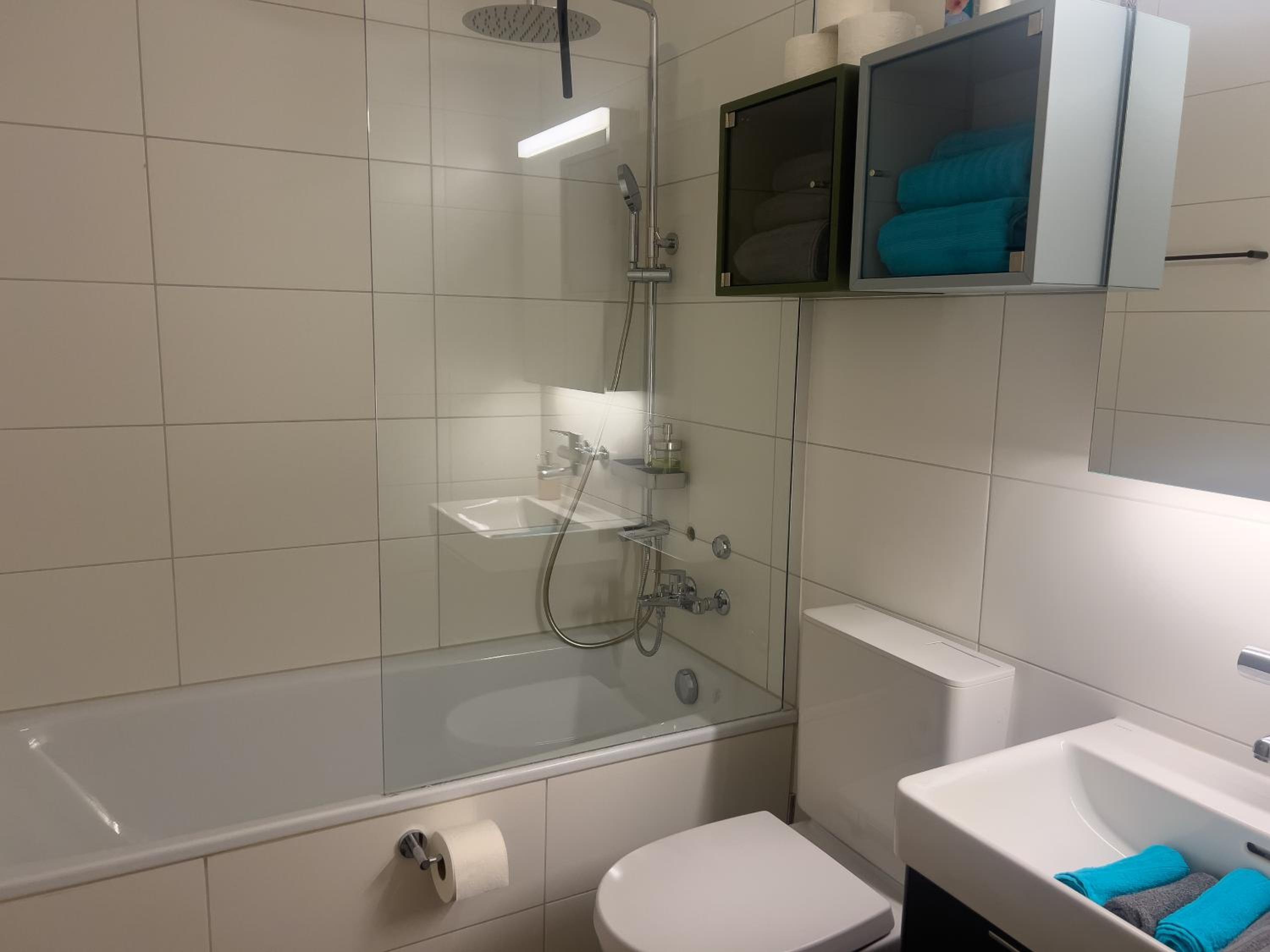 EXPO-Basel-CH Apt, Amazon Prime Video, WiFi, Coffee & Tee, Popcorn, Kitchen