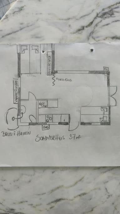 Hyggeligt lille sommerhus