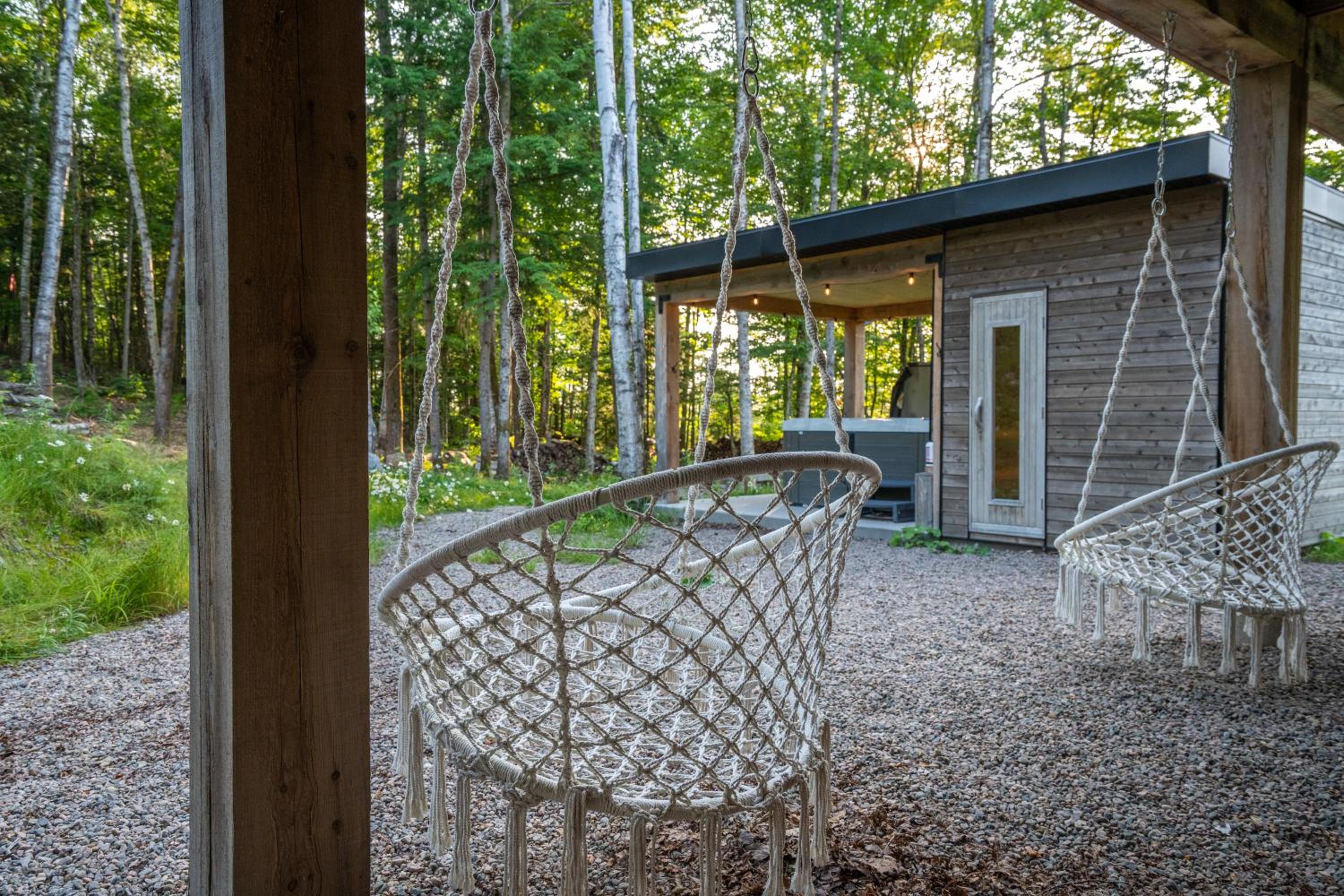 Chalet metsa Tremblant - Spa - Sauna - Forest