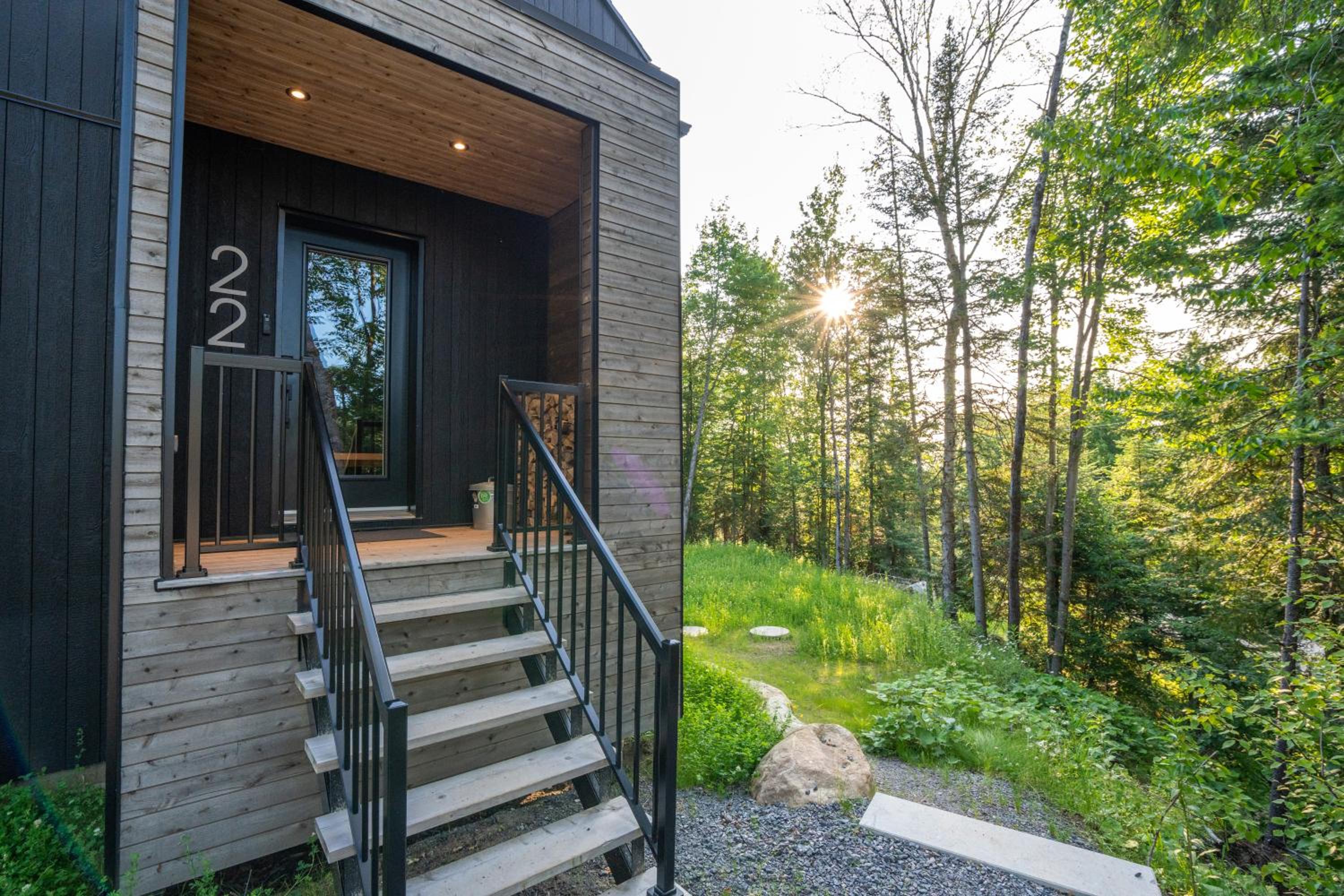 Chalet metsa Tremblant - Spa - Sauna - Forest