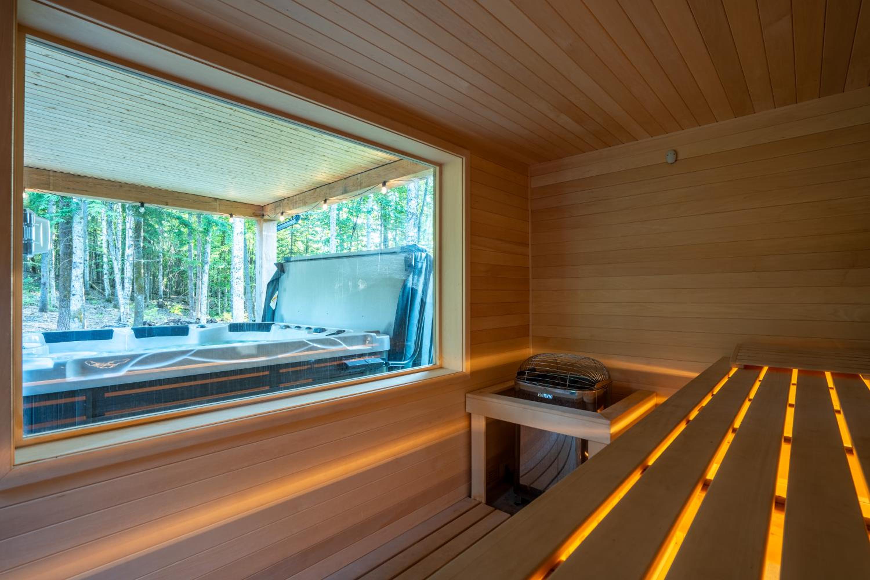 Chalet metsa Tremblant - Spa - Sauna - Forest