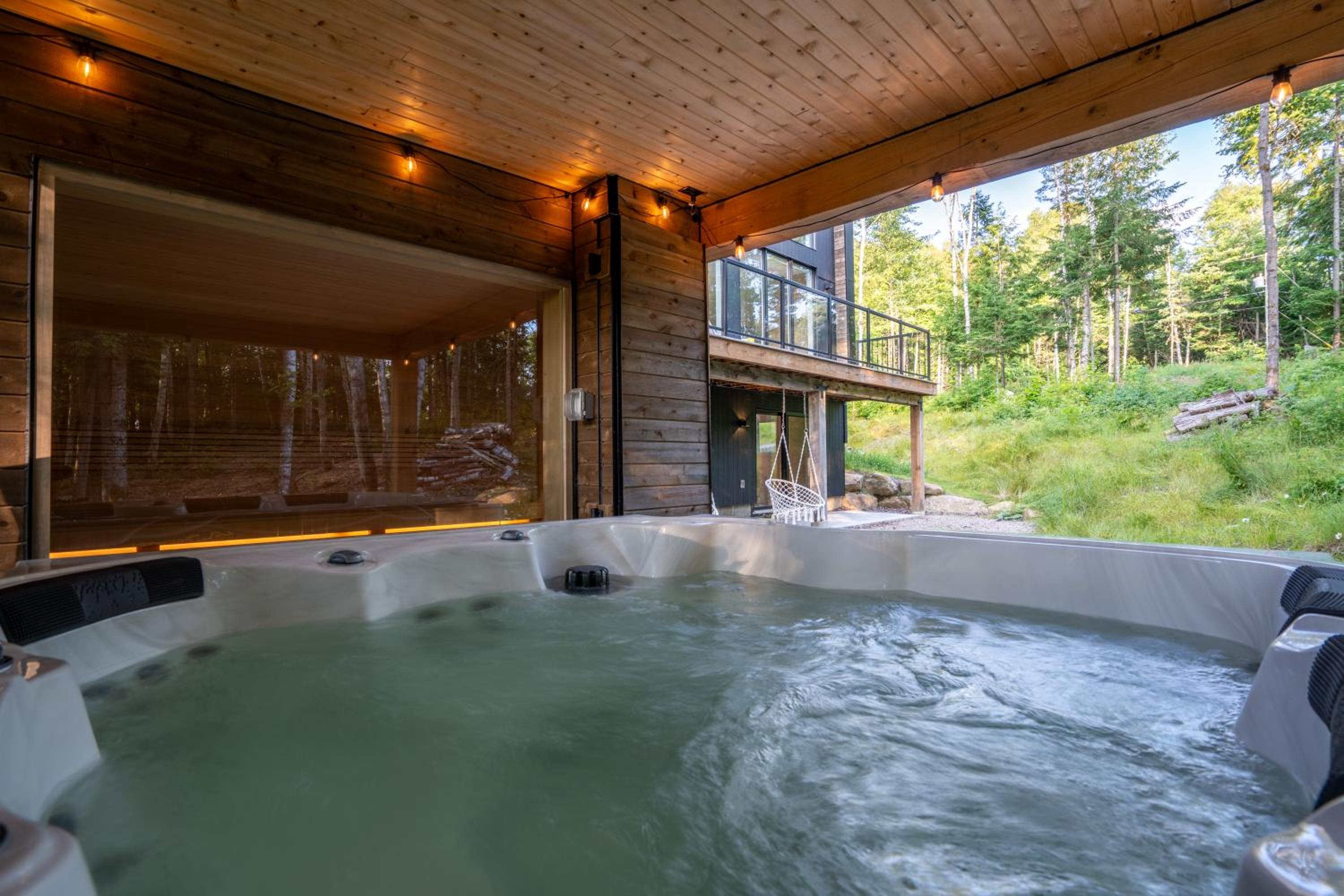 Chalet metsa Tremblant - Spa - Sauna - Forest