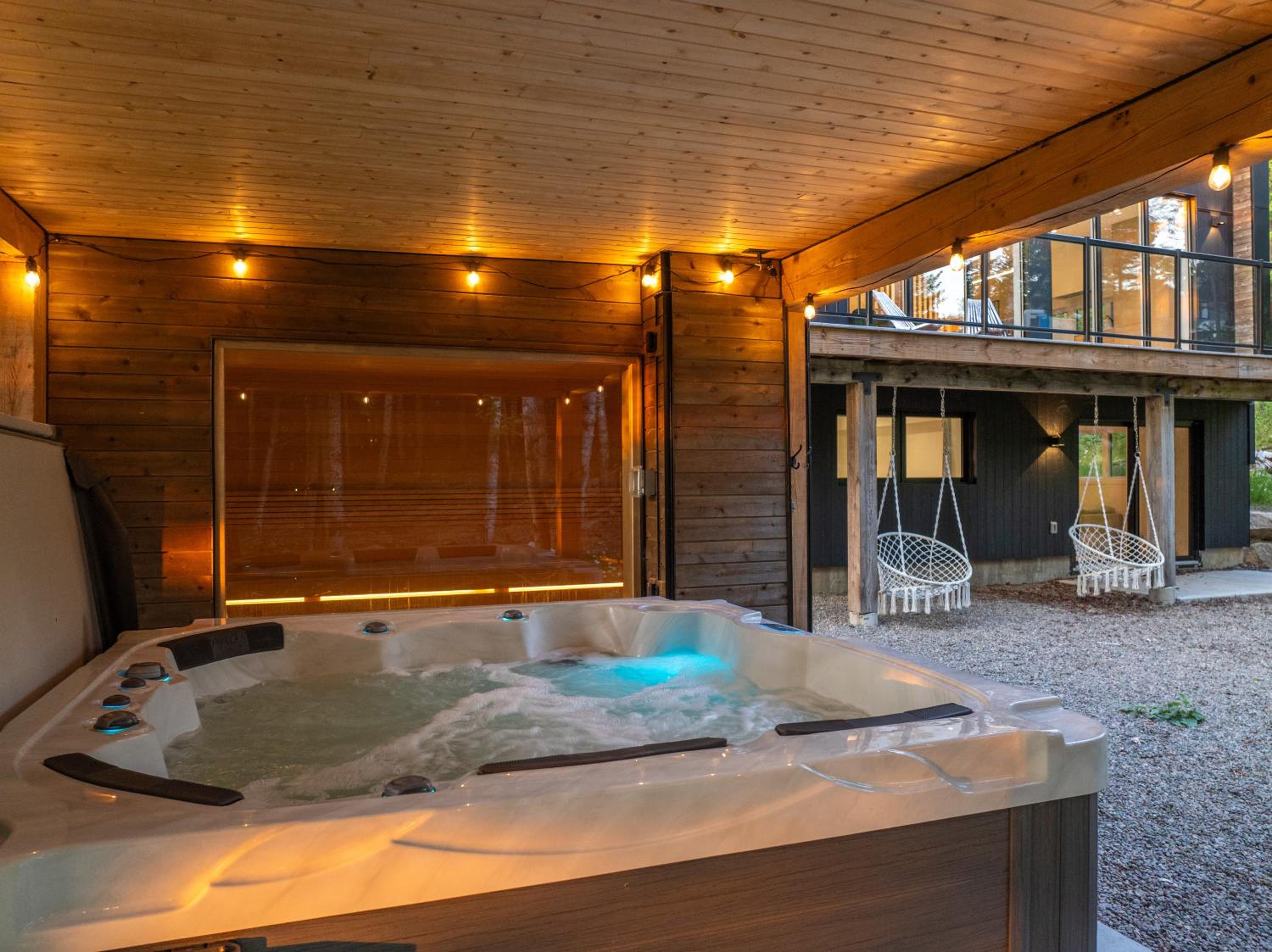 Chalet metsa Tremblant - Spa - Sauna - Forest
