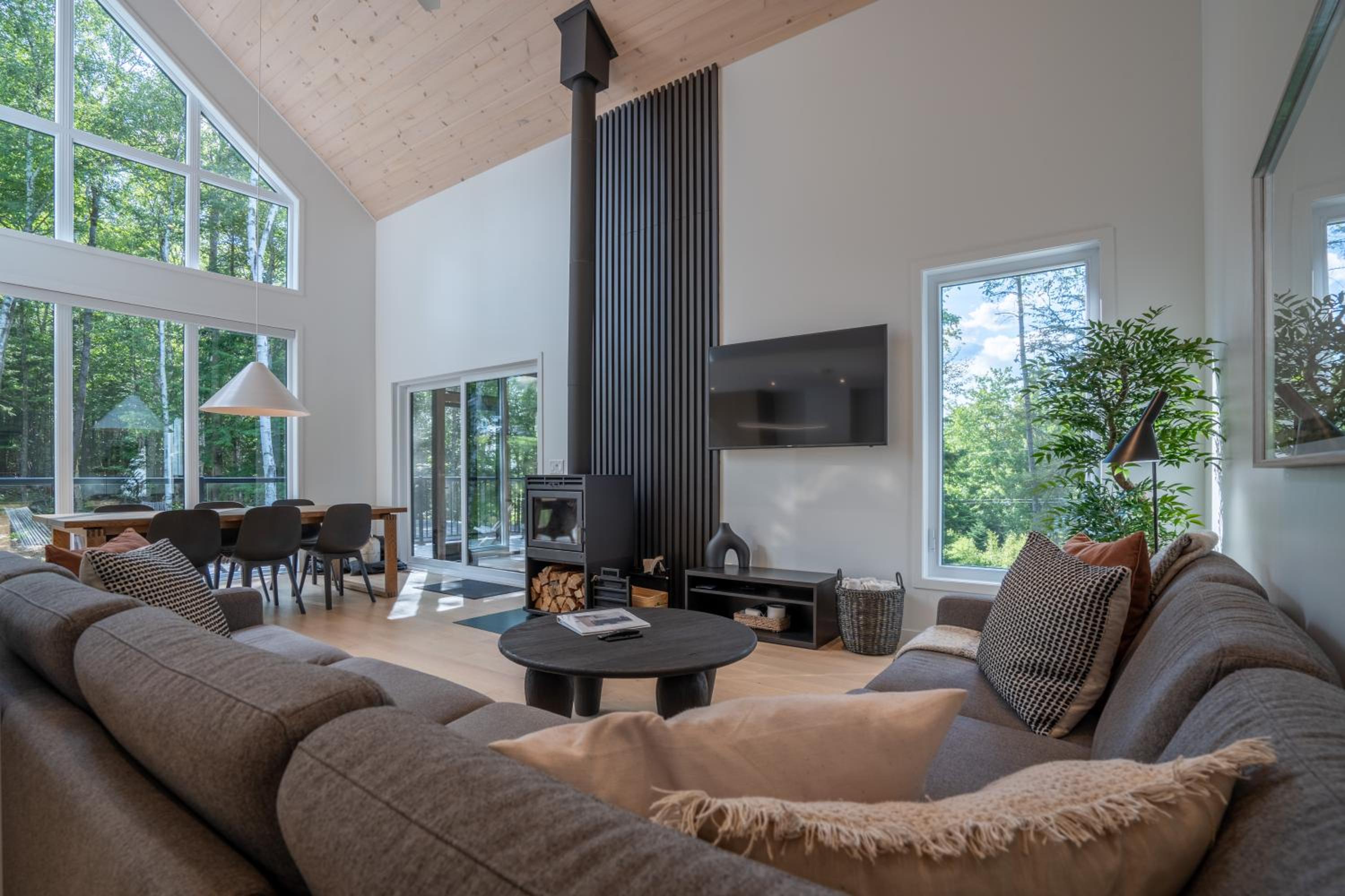 Chalet metsa Tremblant - Spa - Sauna - Forest