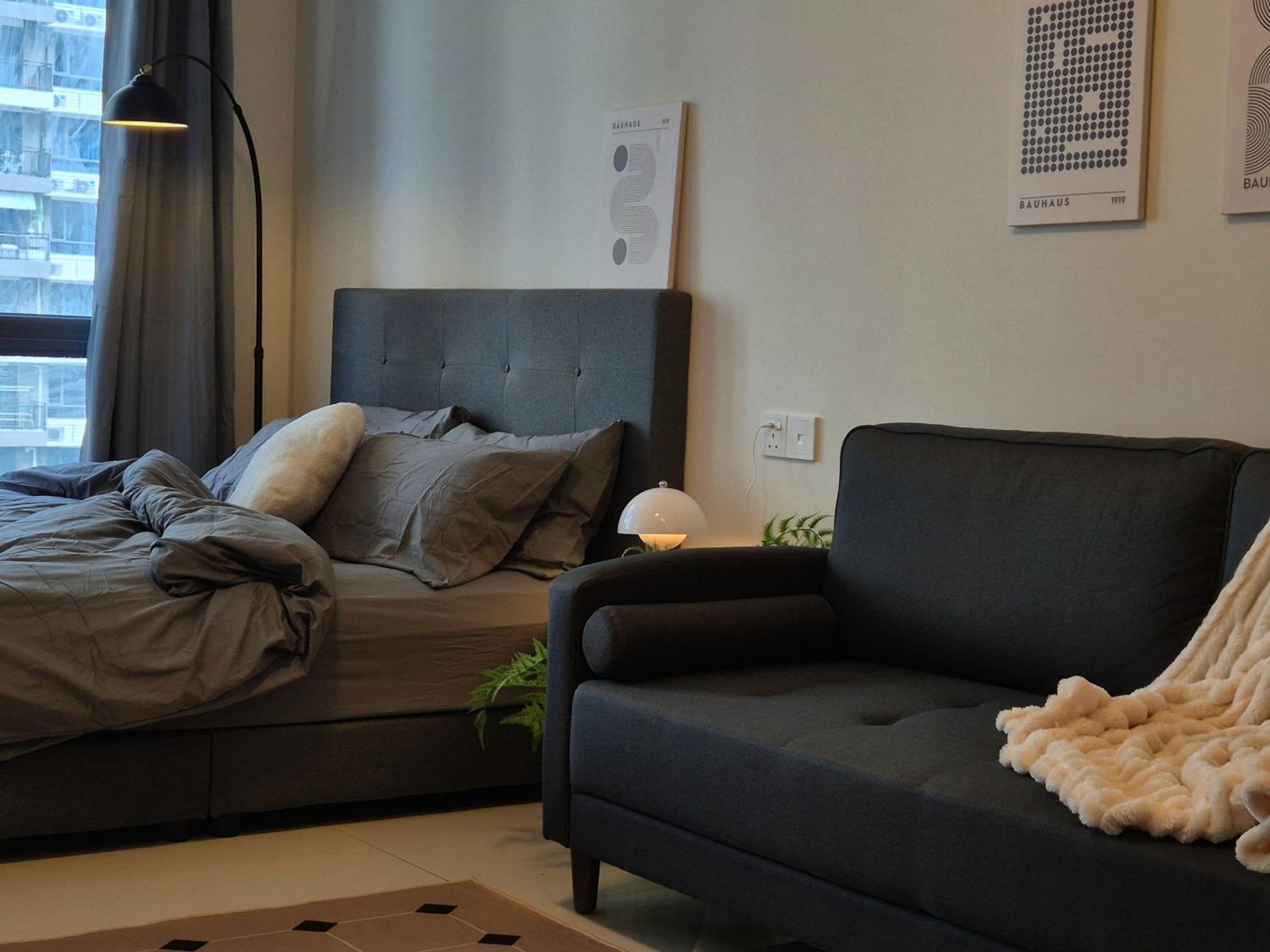 Central Park Cozy Garden View Studio for 3 pax