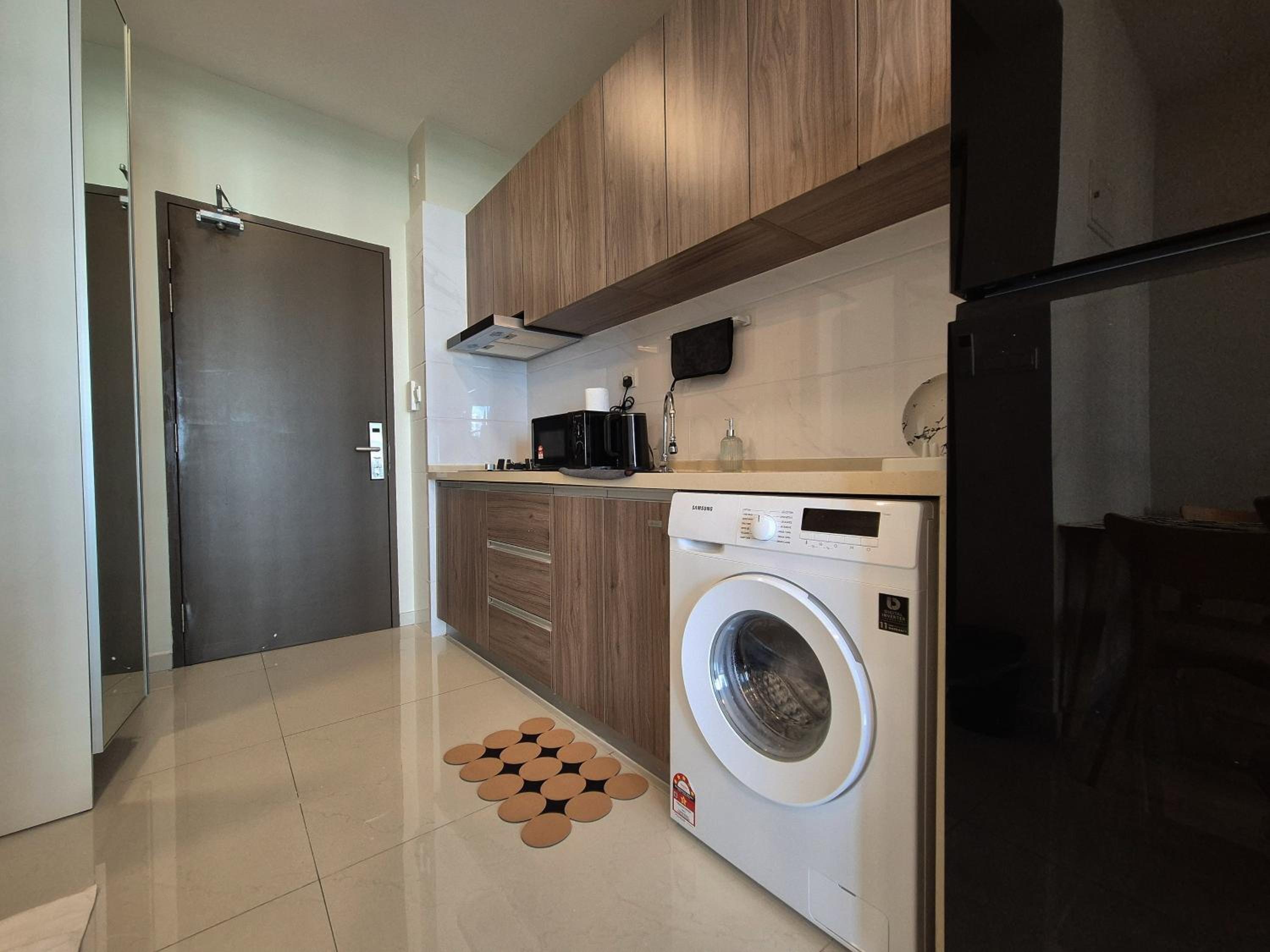 Central Park Cozy Garden View Studio for 3 pax