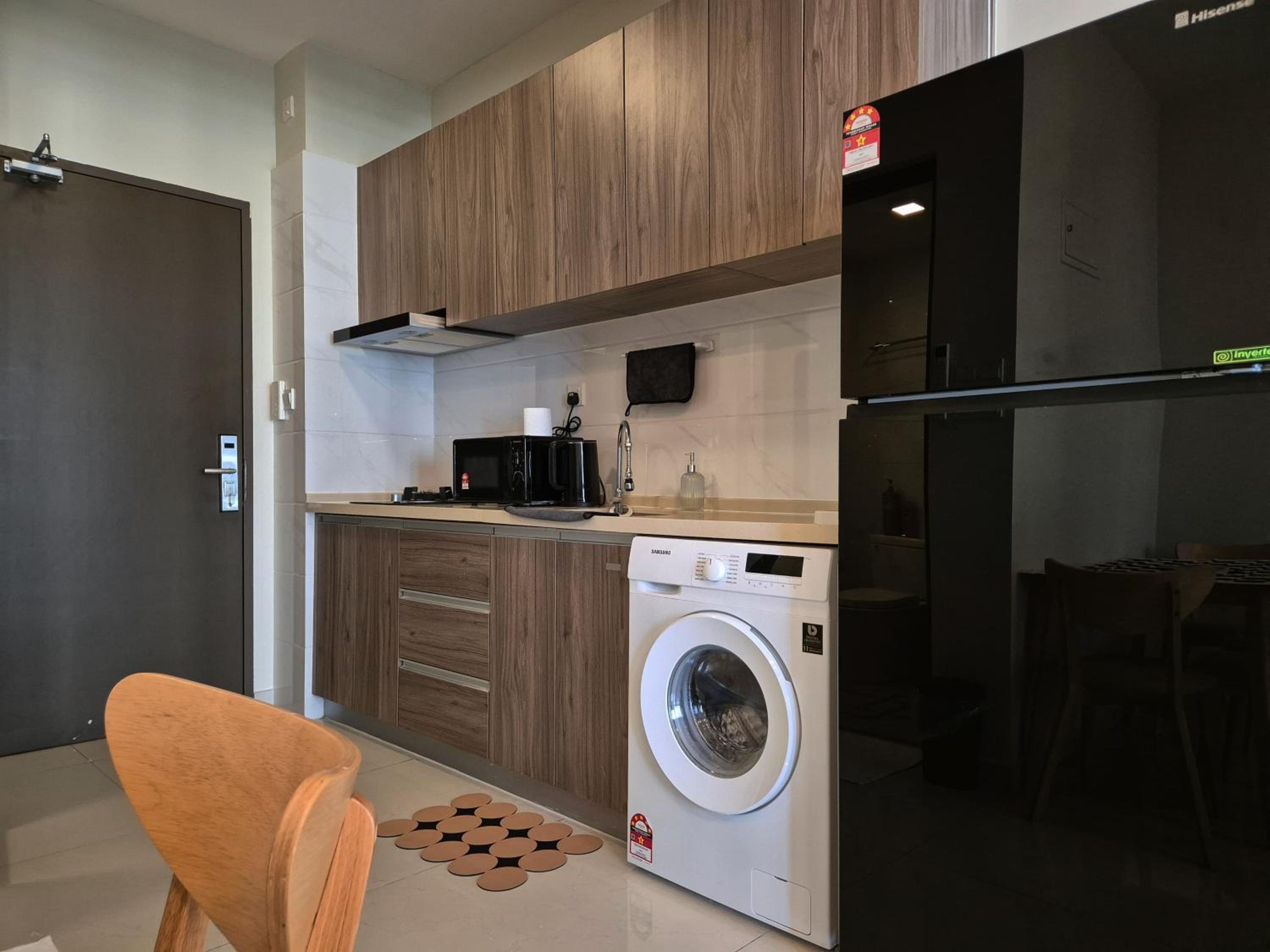 Central Park Cozy Garden View Studio for 3 pax