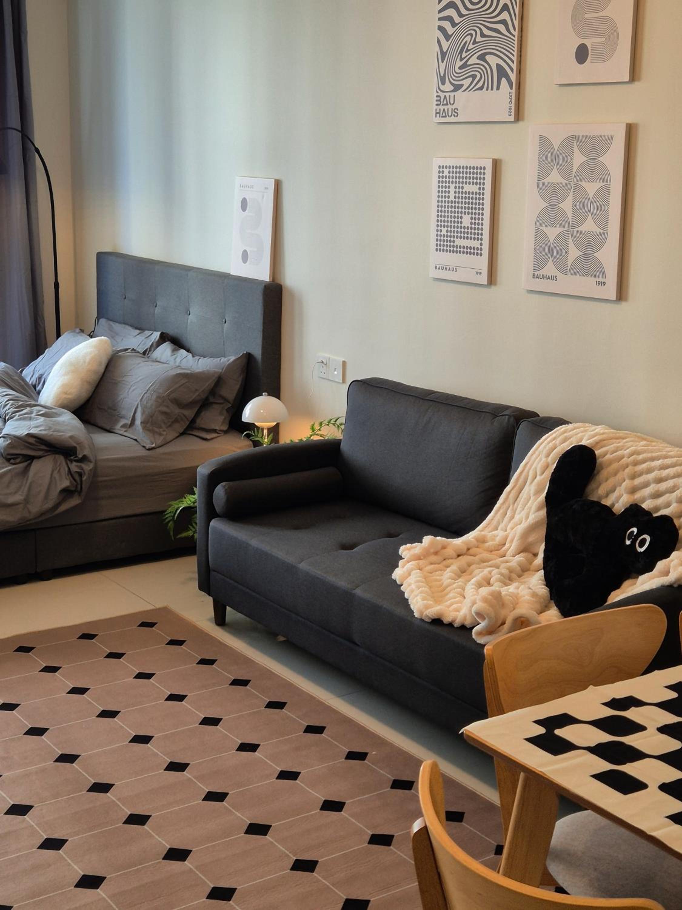 Central Park Cozy Garden View Studio for 3 pax