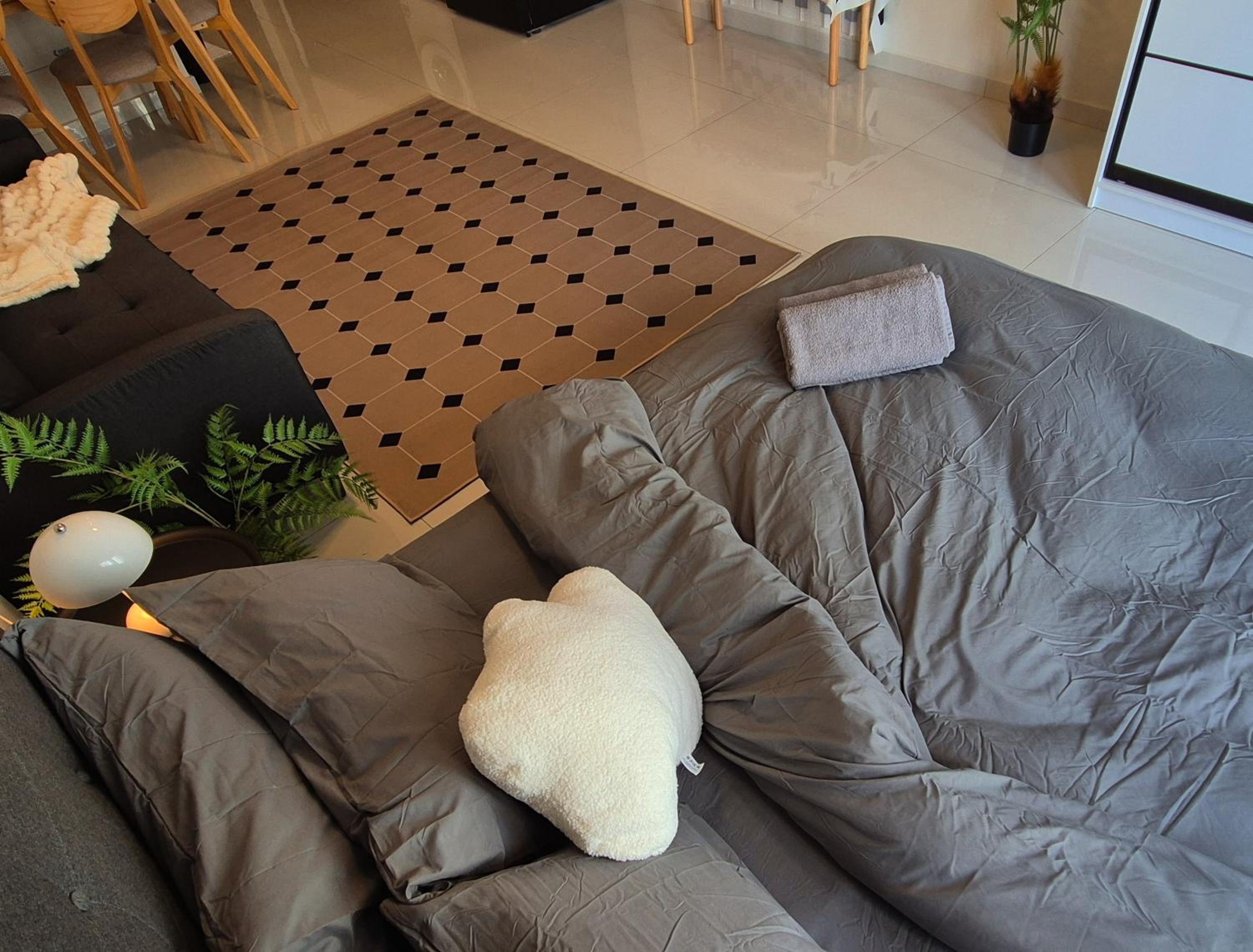 Central Park Cozy Garden View Studio for 3 pax