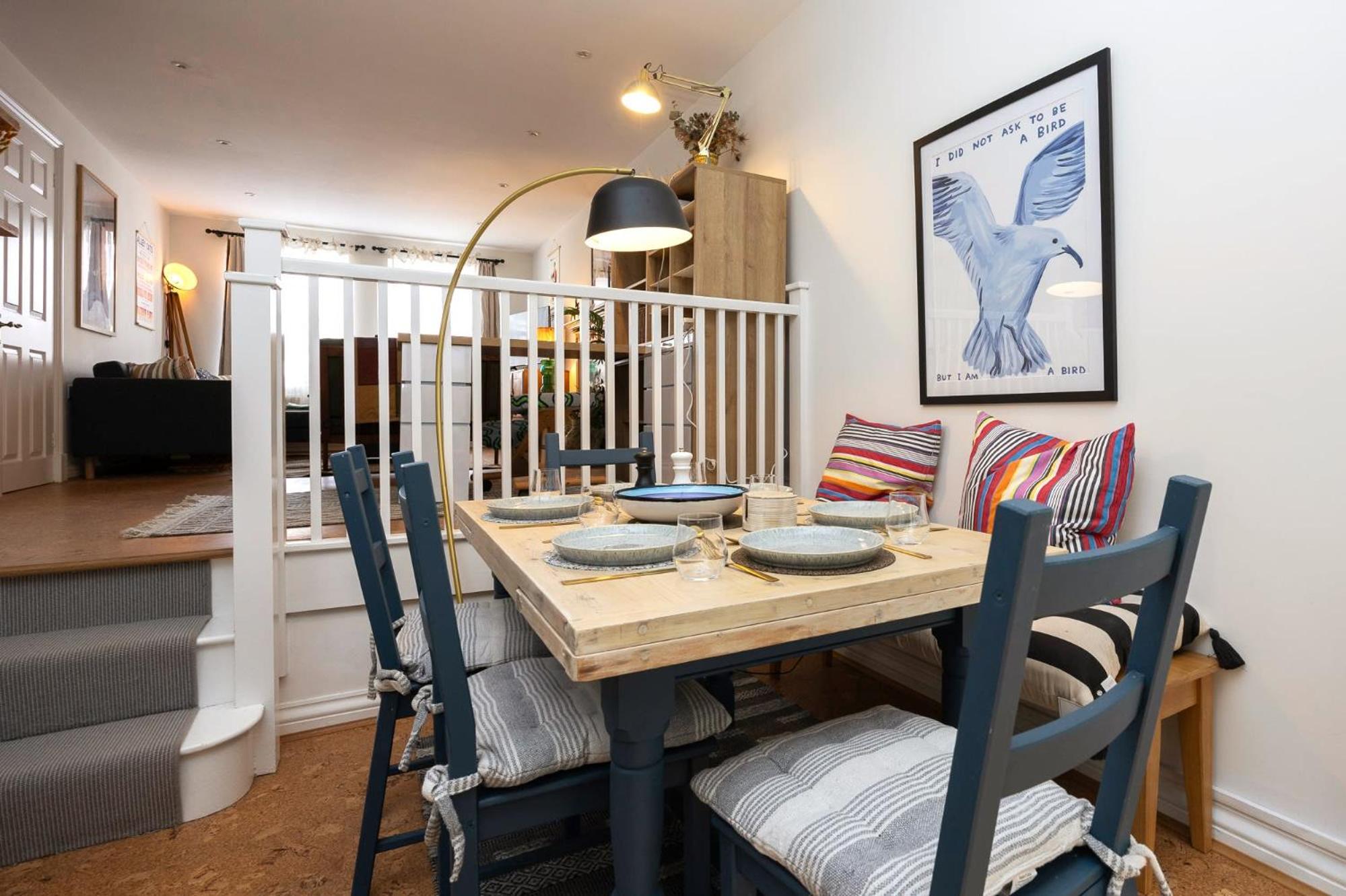 Host & Stay - Blue Boho