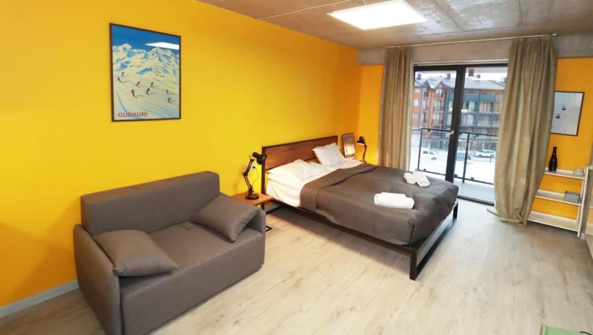 Super Stylish Ski In Out Apartment In New Gudauri view 3