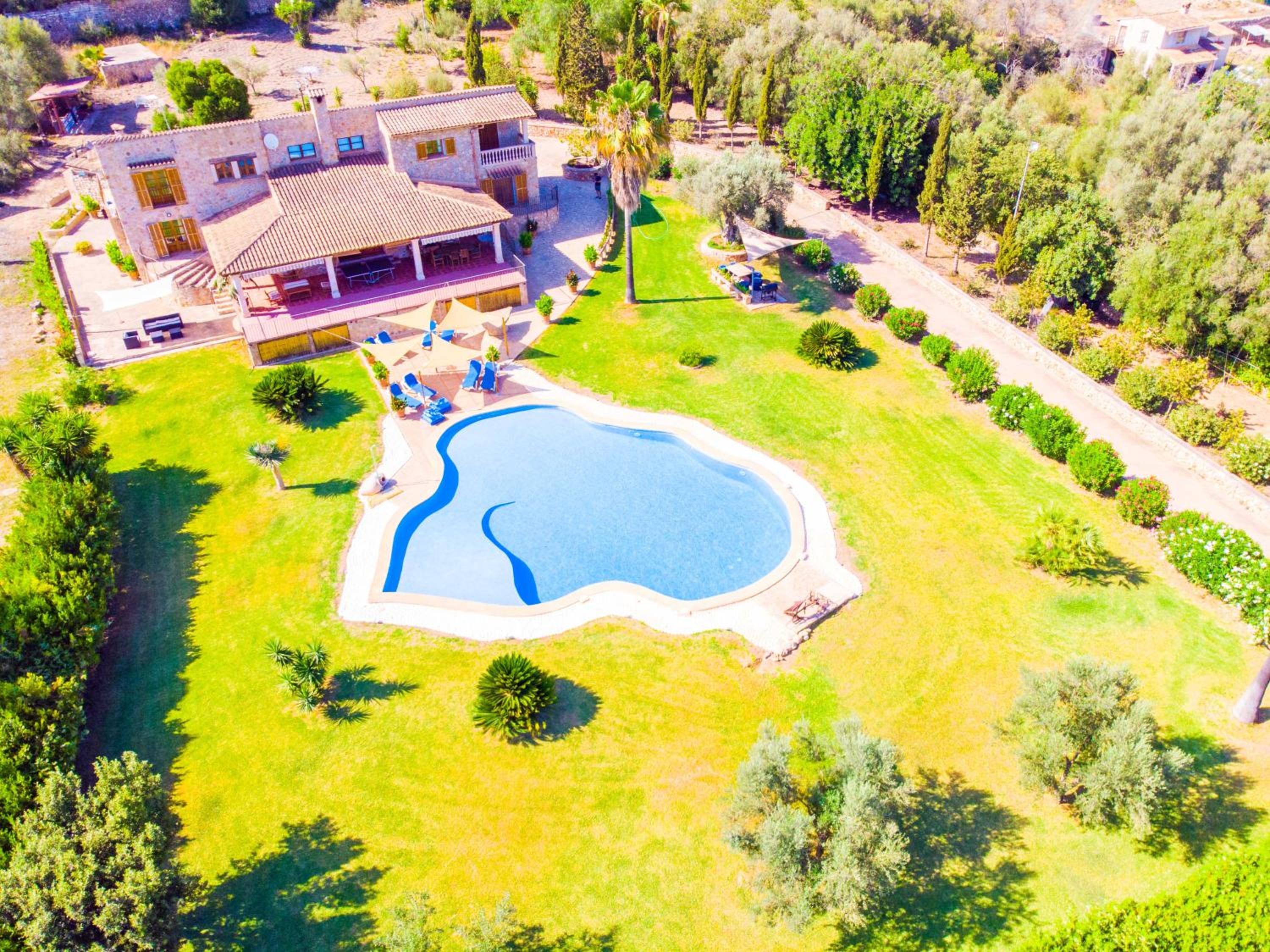 Magnífica villa con una piscina espectacular