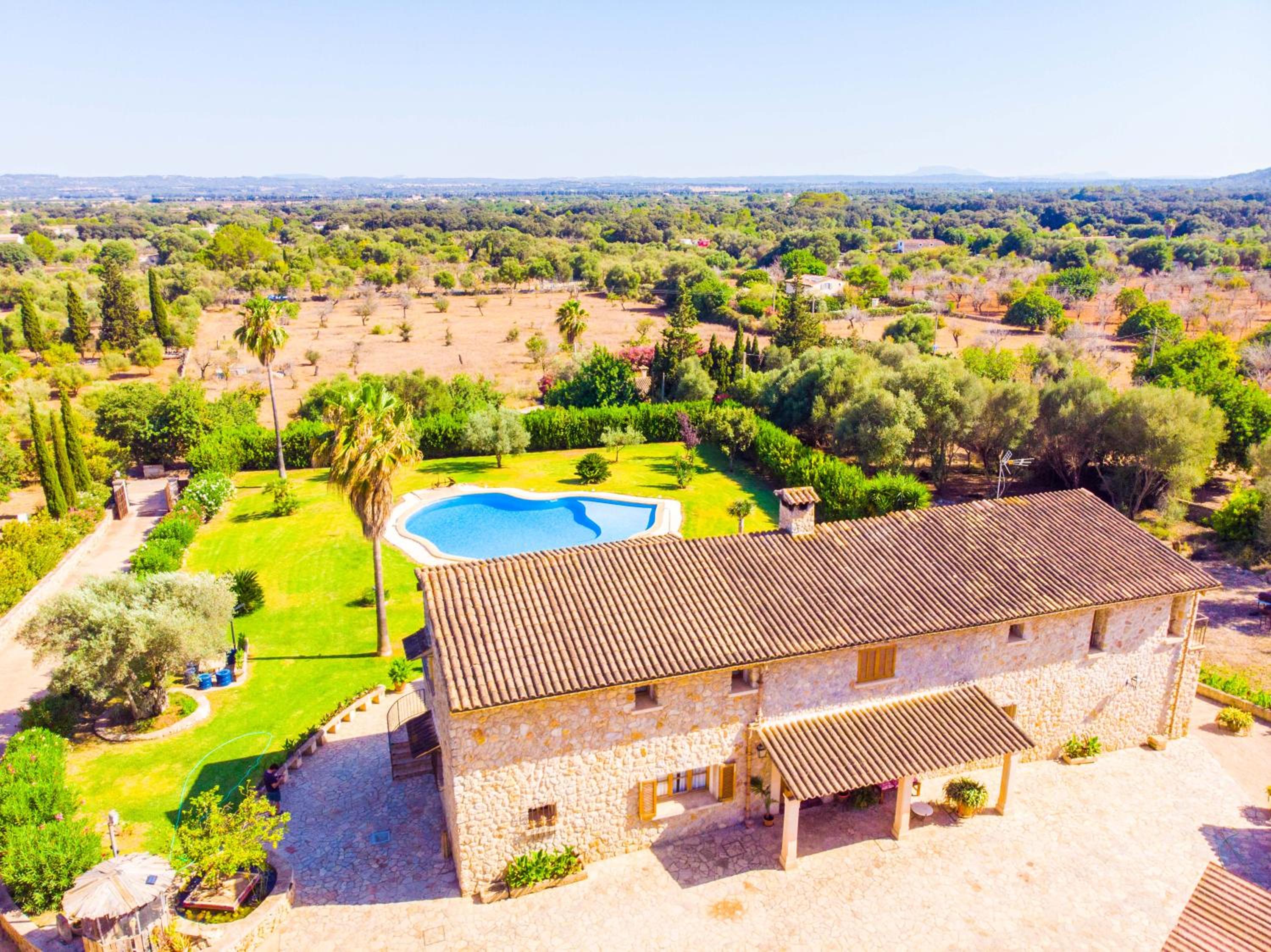 Magnífica villa con una piscina espectacular
