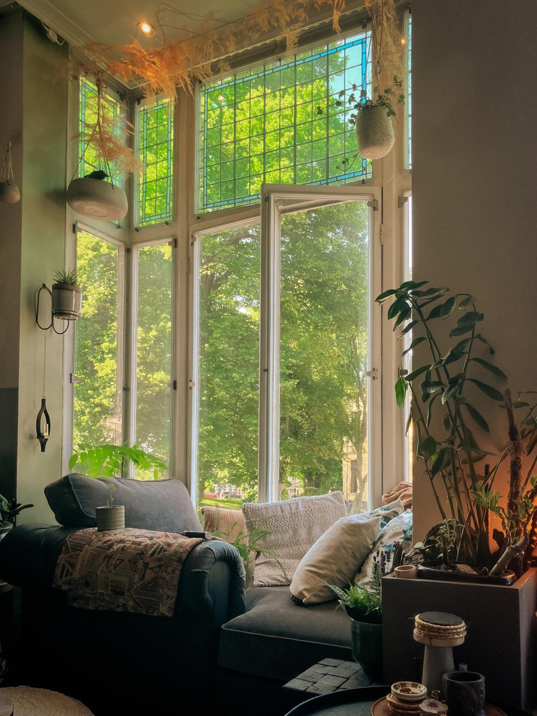Lovely, 1898 Jugendstil Design Apartment, old Haarlem city Centre, Fully Renovated with Parkview near Amsterdam and Zandvoort, Bloemendaal Beach view 5