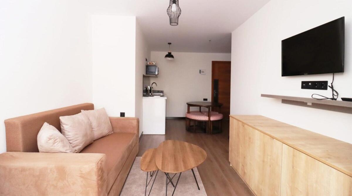 Bright and Cozy 1BR Apartment In Marshall Gudauri Project view 4