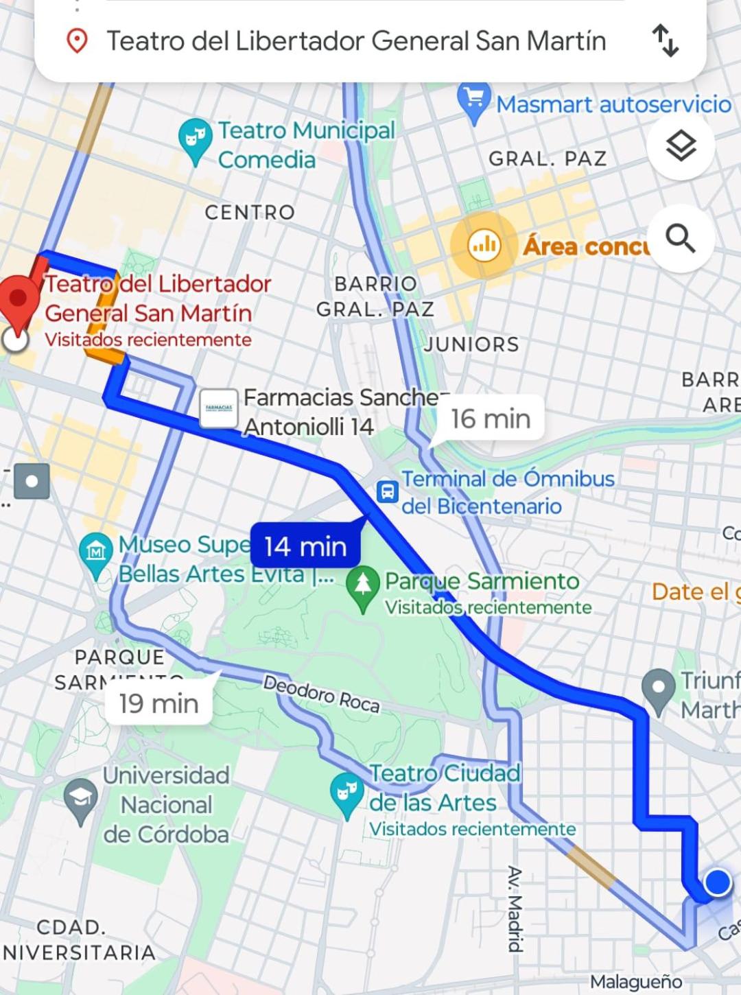 Departamentos GEO