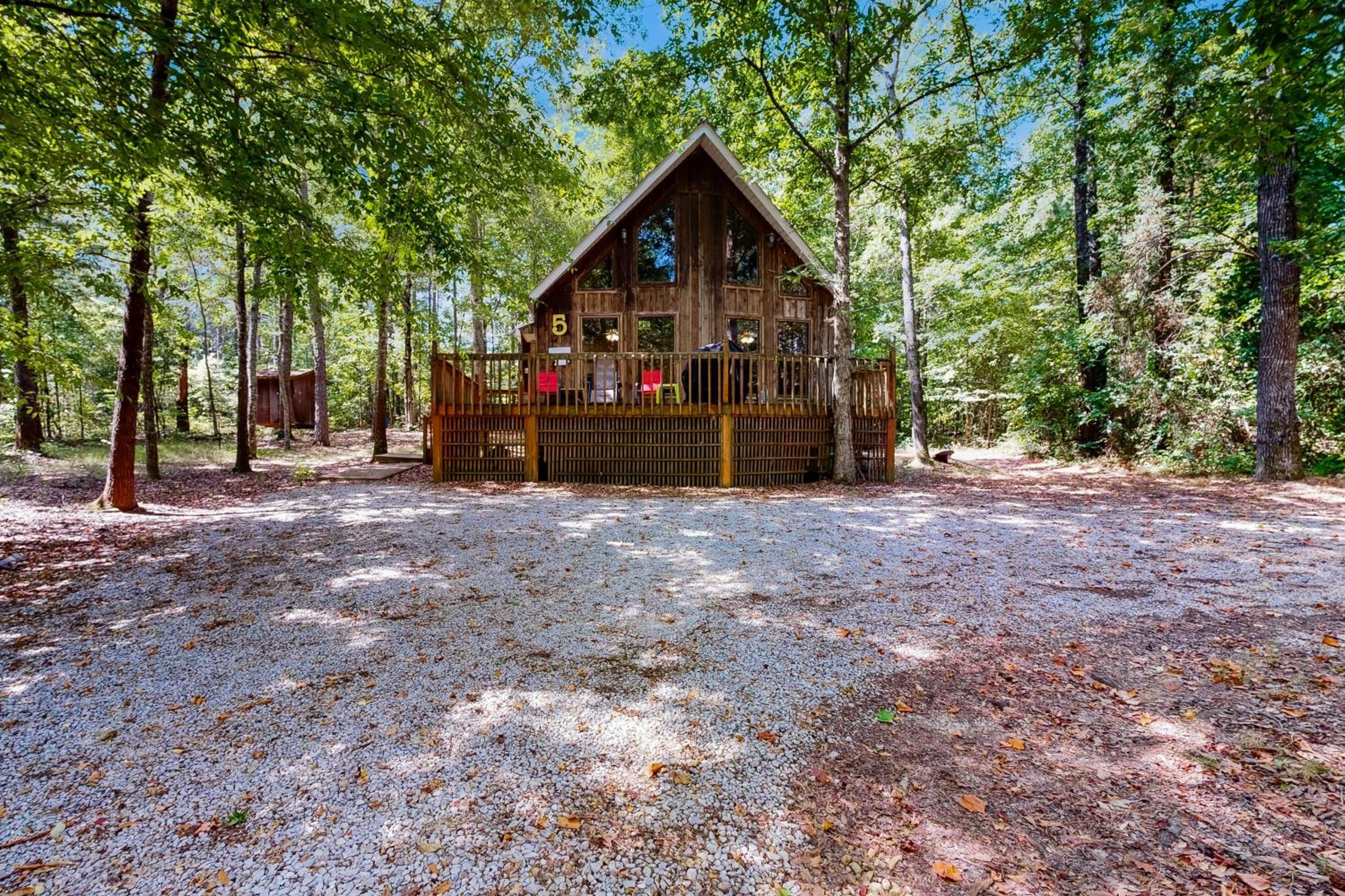 Dog-Friendly, Bright Cabin with Deck!