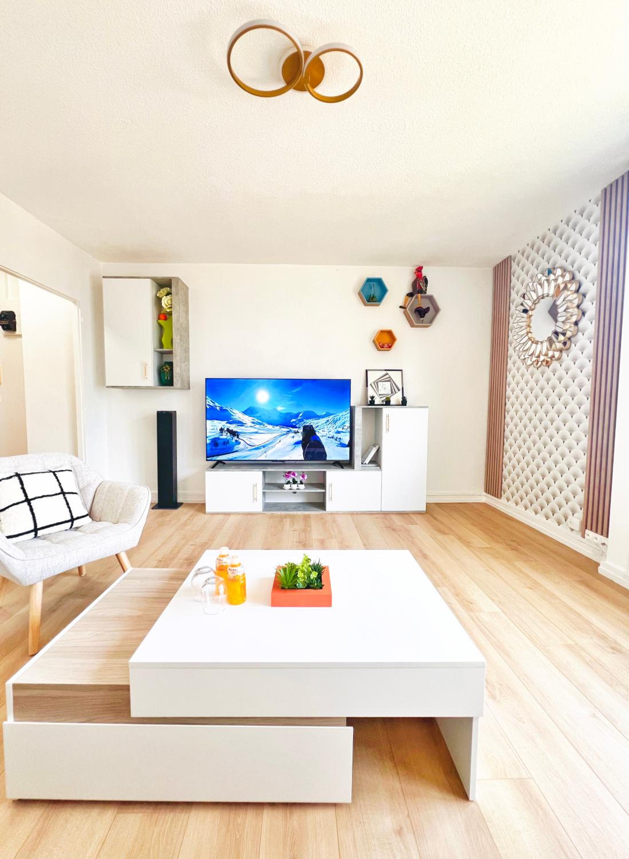 NOZA Appartement 65m2, 2 chambres - RDC, Parking gratuit, Nantes agglo Rezé