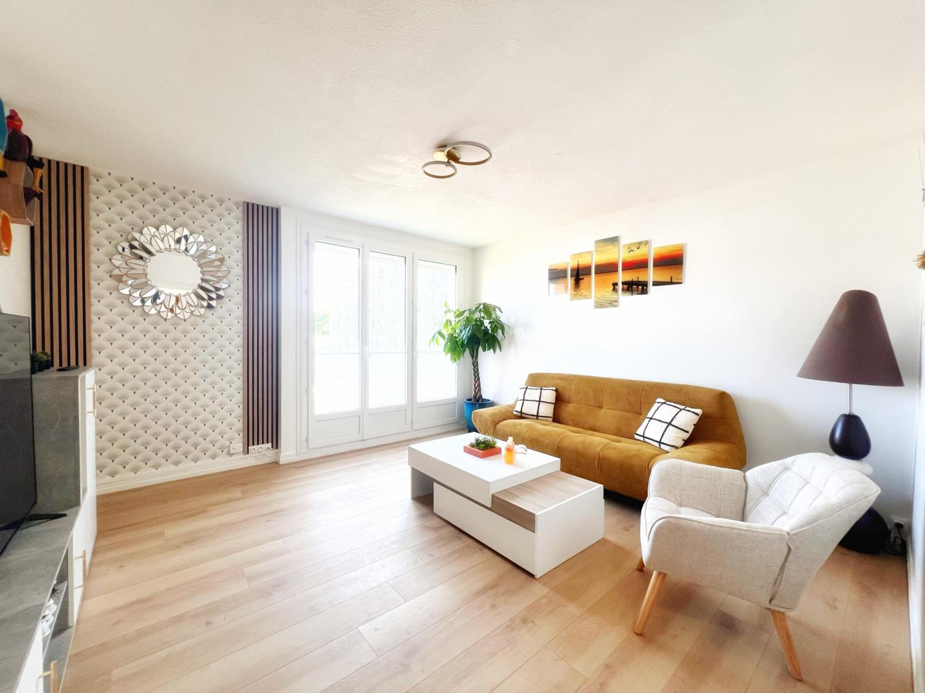 NOZA Appartement 65m2, 2 chambres - RDC, Parking gratuit, Nantes agglo Rezé