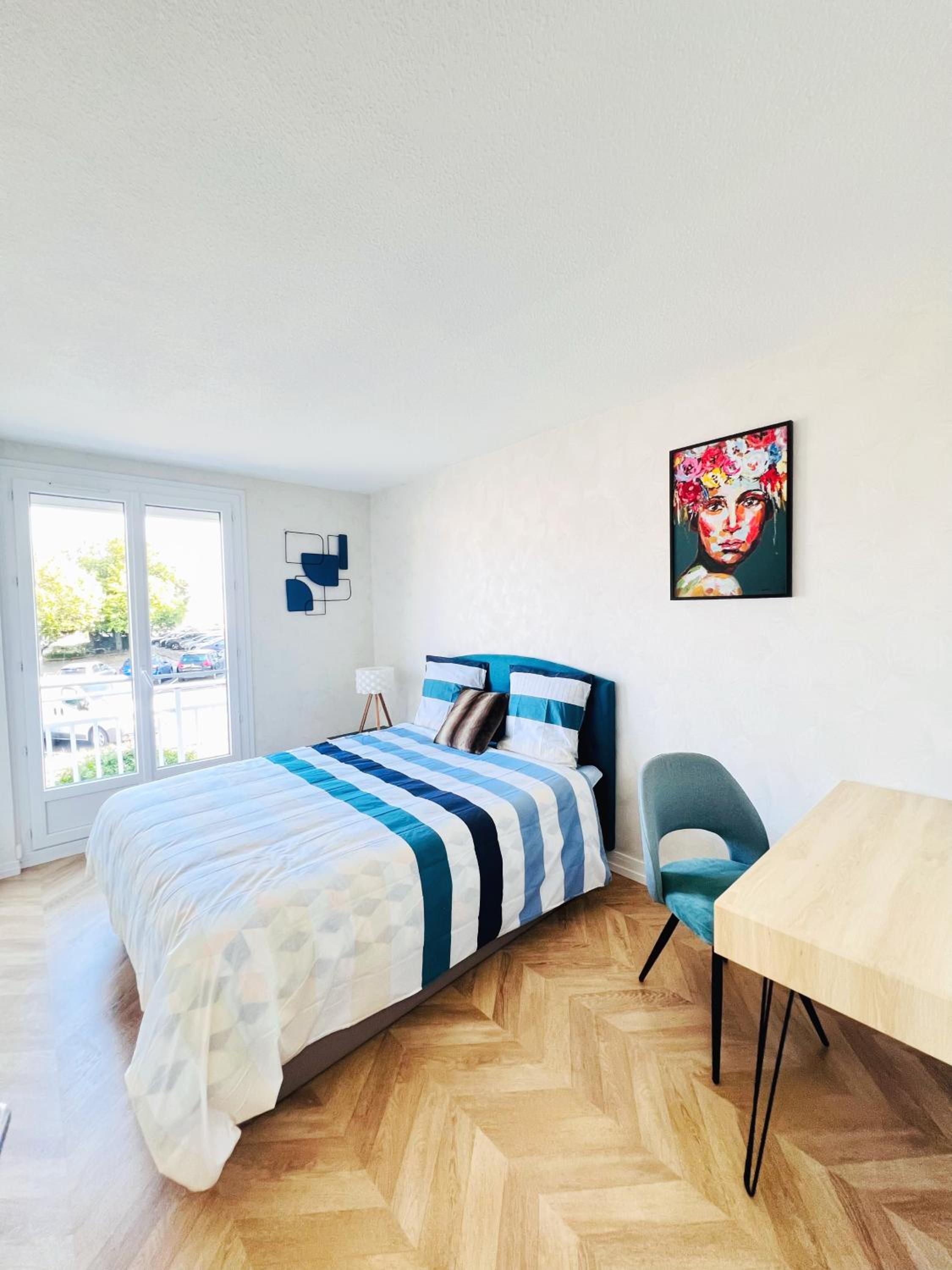 NOZA Appartement 65m2, 2 chambres - RDC, Parking gratuit, Nantes agglo Rezé