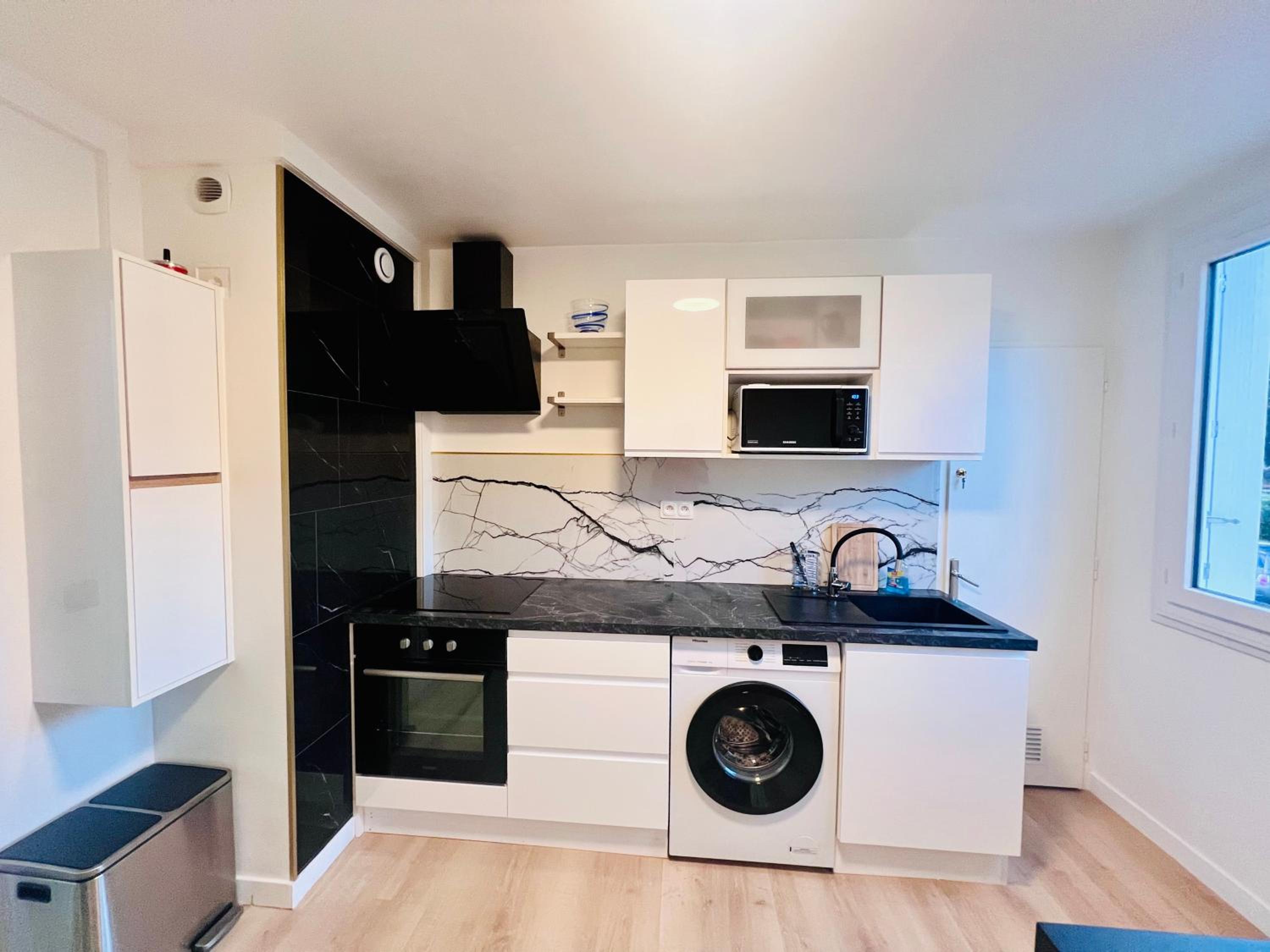 NOZA Appartement 65m2, 2 chambres - RDC, Parking gratuit, Nantes agglo Rezé