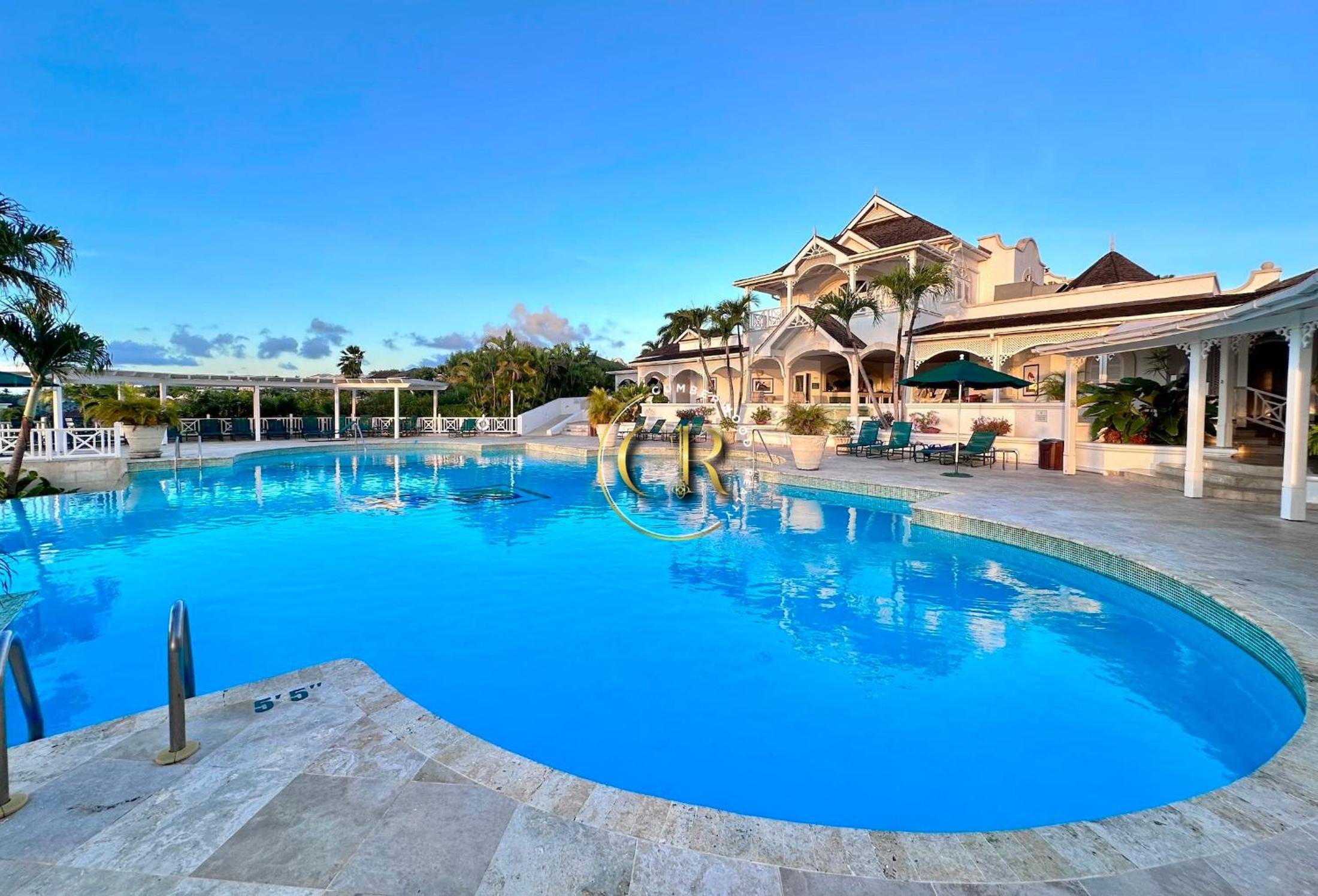 Villa 122 Sugar Hill Estate, pools, tennis, gym, 5 mins to beach