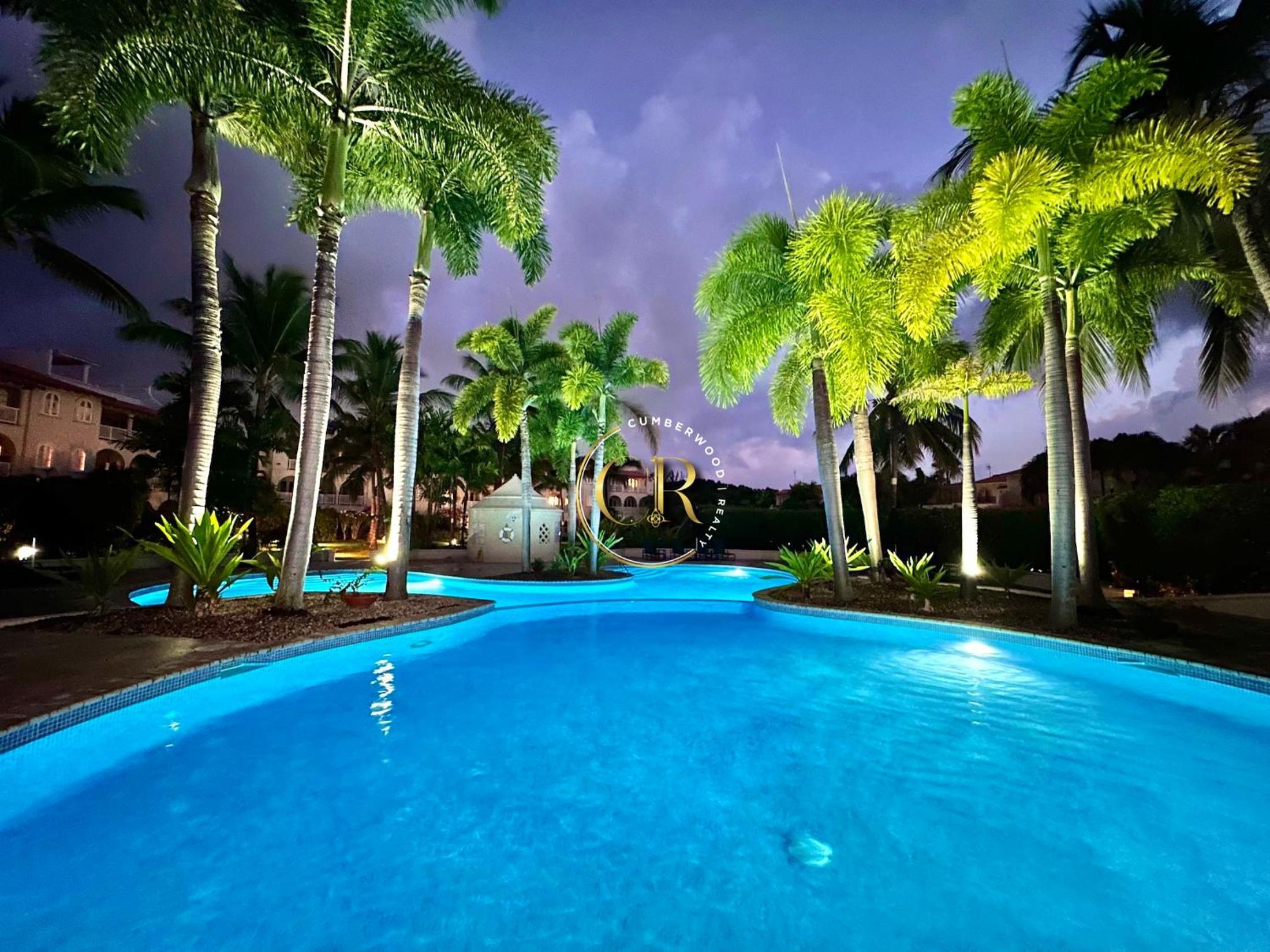 Villa 122 Sugar Hill Estate, pools, tennis, gym, 5 mins to beach