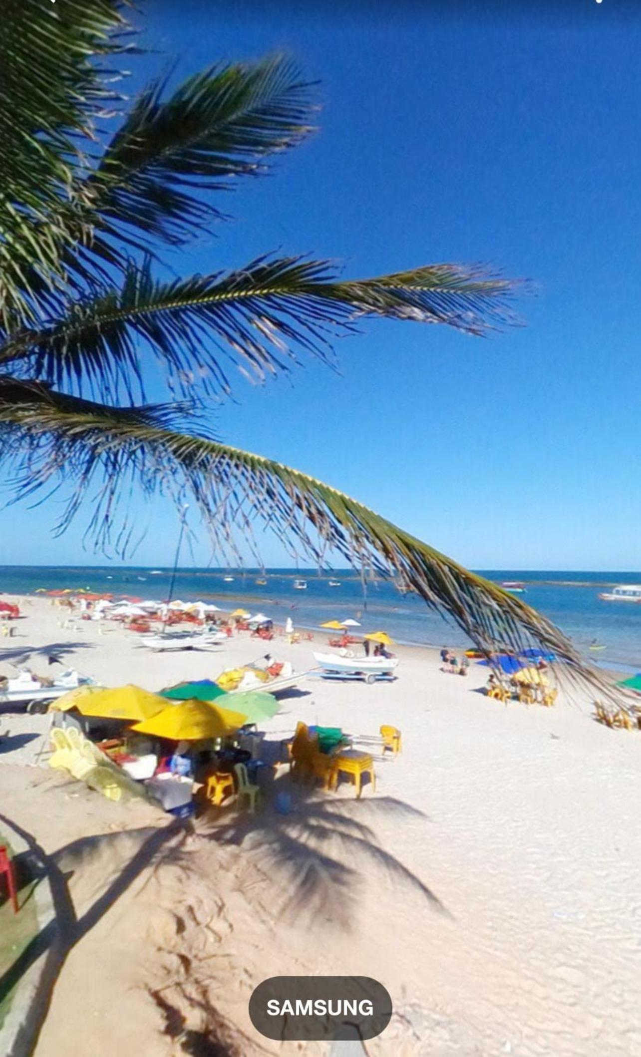 Casasveraneio casa top com 3 suítes com ar condicionado a 100 m da Praia - Barra de São Miguel, 7 minutos do gunga e 3 da praia bonita e conchas ! Área gou