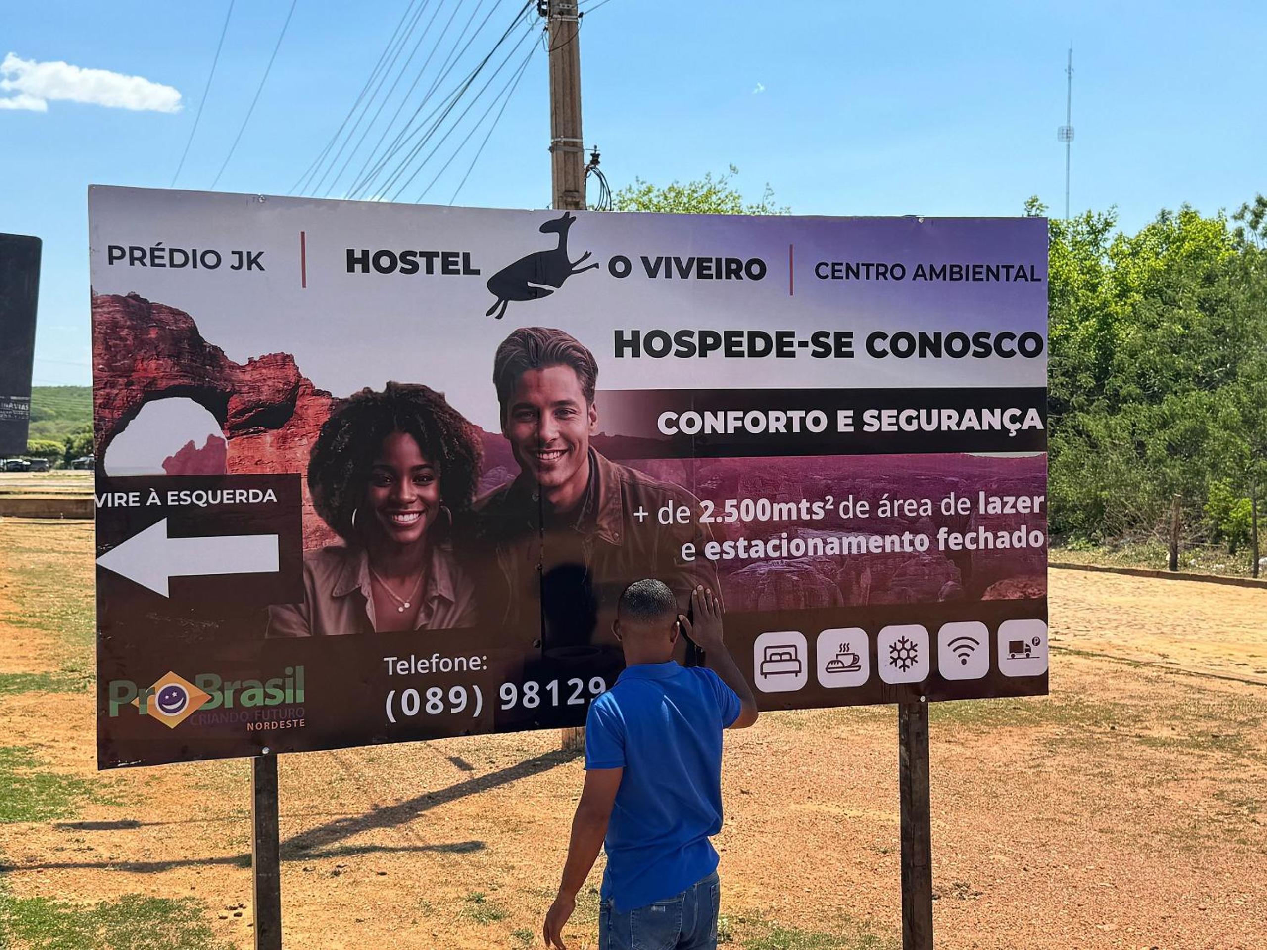 Hostel o Viveiro - Serra da Capivara - Prédio JK