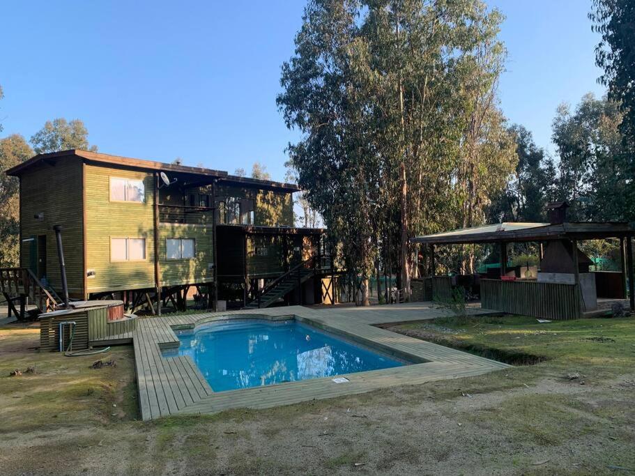 Casa Costa Algarrobo, en parcela 2500 mts con piscina y tinaja