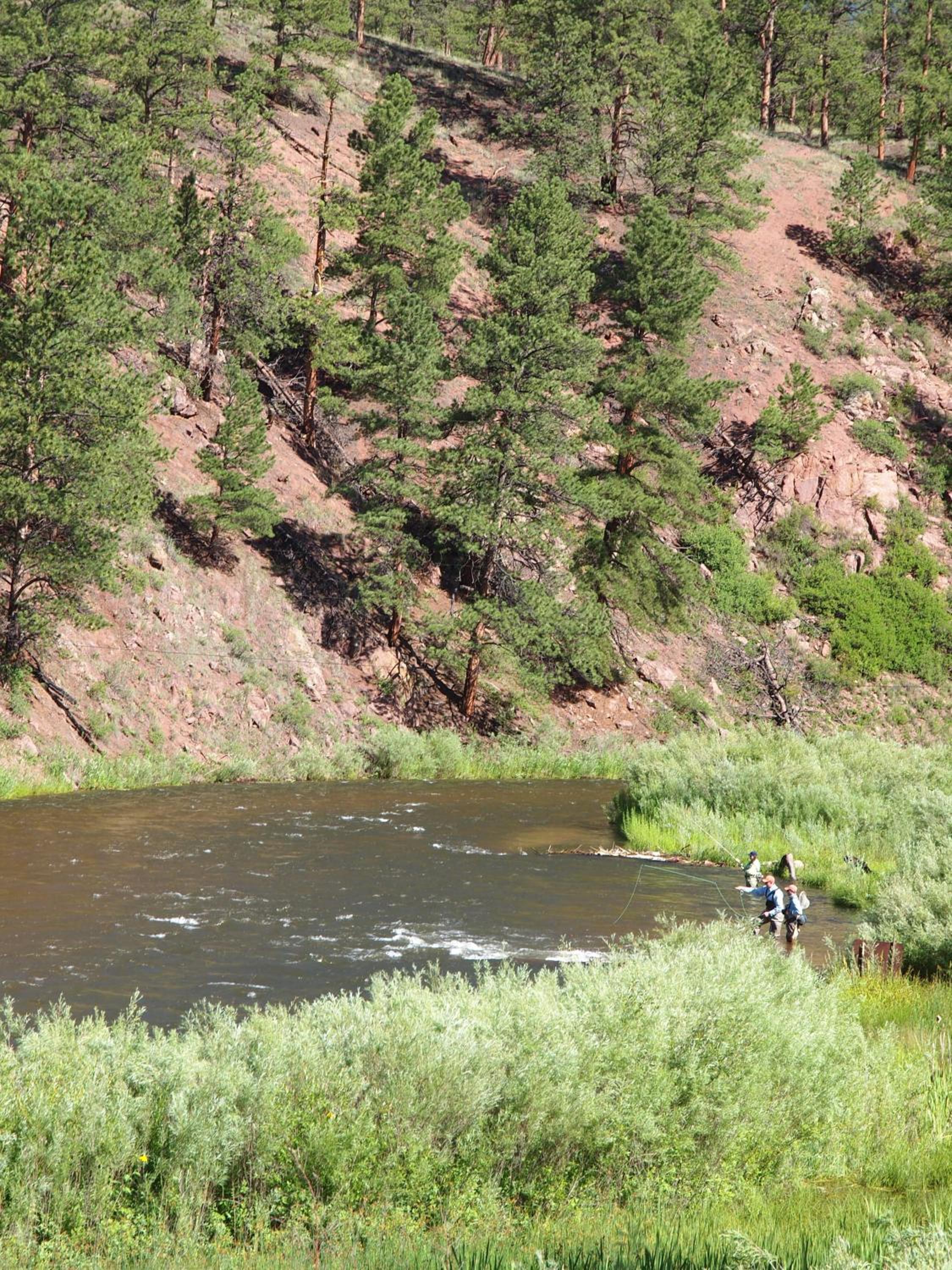 Decker's Cabin- fly fish on the Gold Medal South Platte River