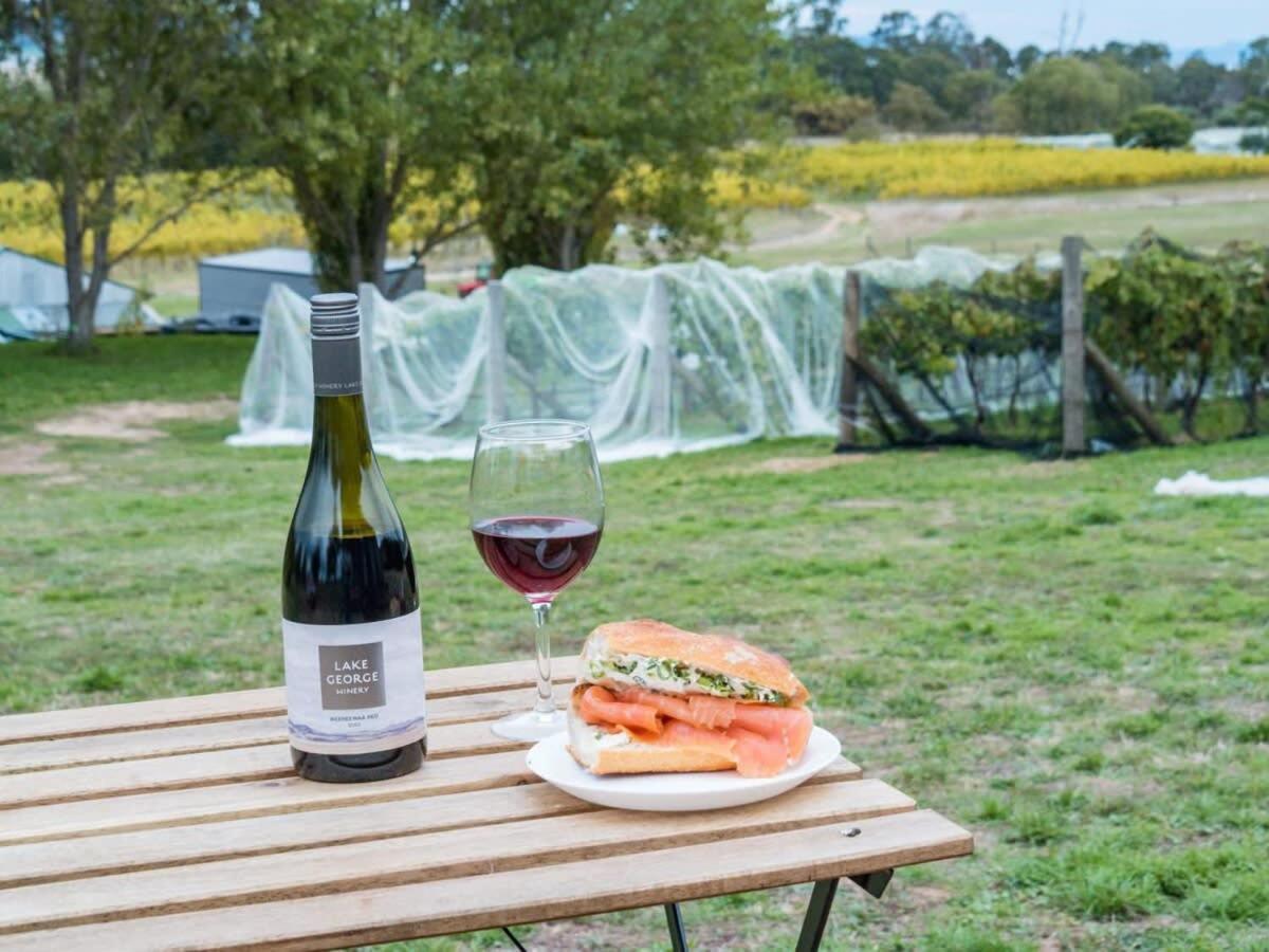 Rae at Lake George Winery by Tiny Away