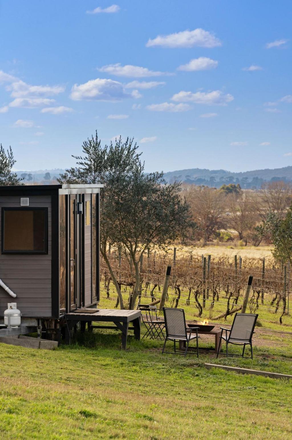 Rae at Lake George Winery by Tiny Away